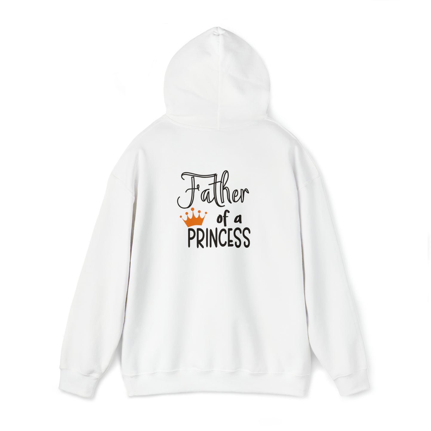 Father of a princess- Unisex Heavy Blend™ Hooded Sweatshirt