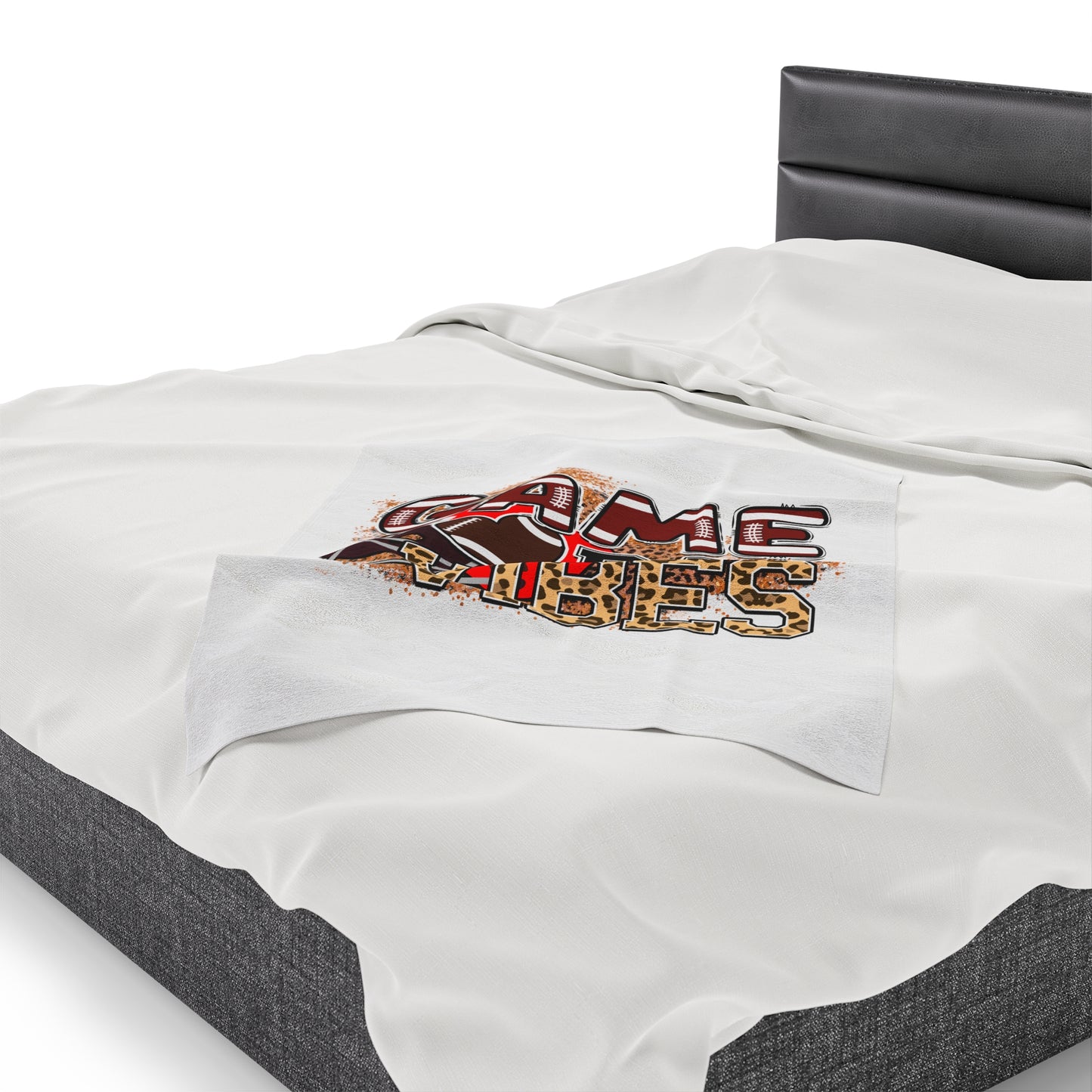 Game Day Vibez-Velveteen Plush Blanket