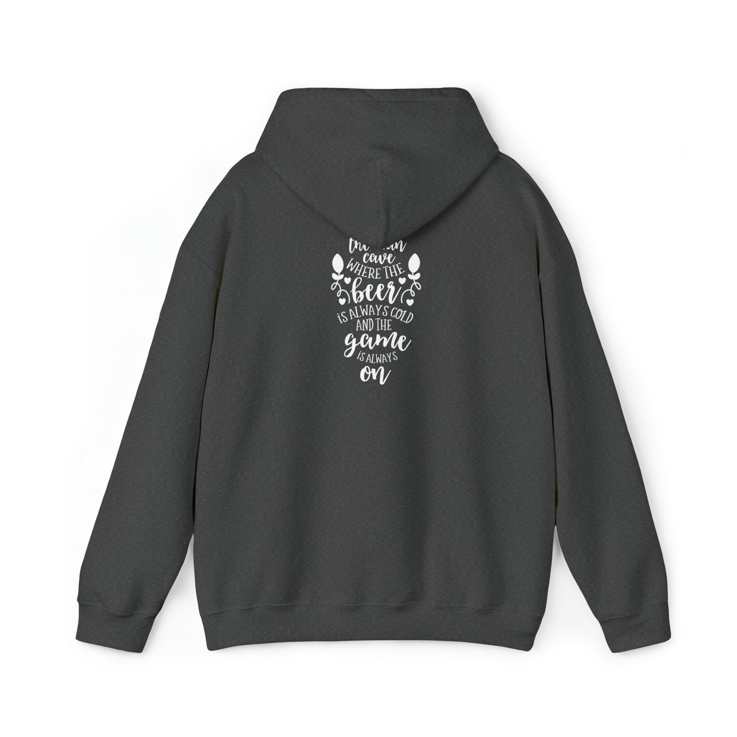 The man cave- Unisex Heavy Blend™ Hooded Sweatshirt