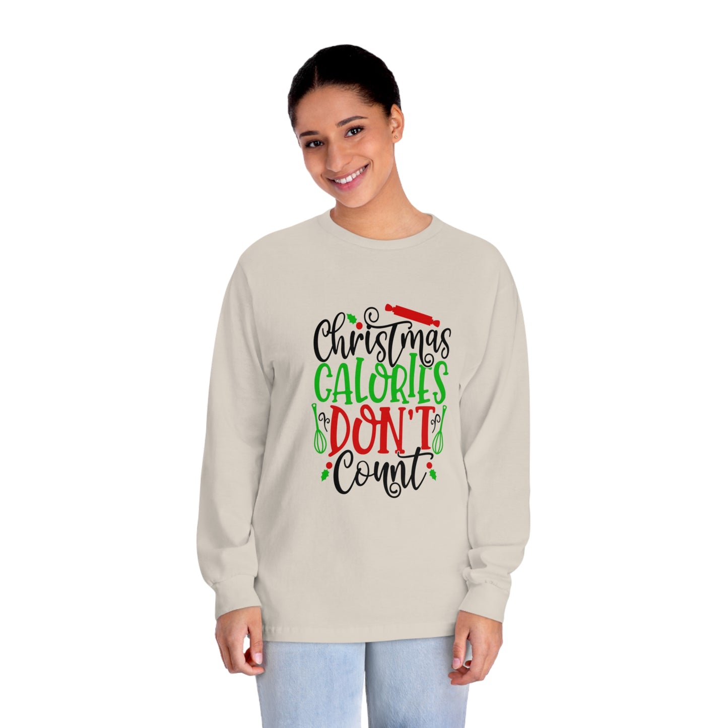 Christmas calories - Unisex Classic Long Sleeve T-Shirt