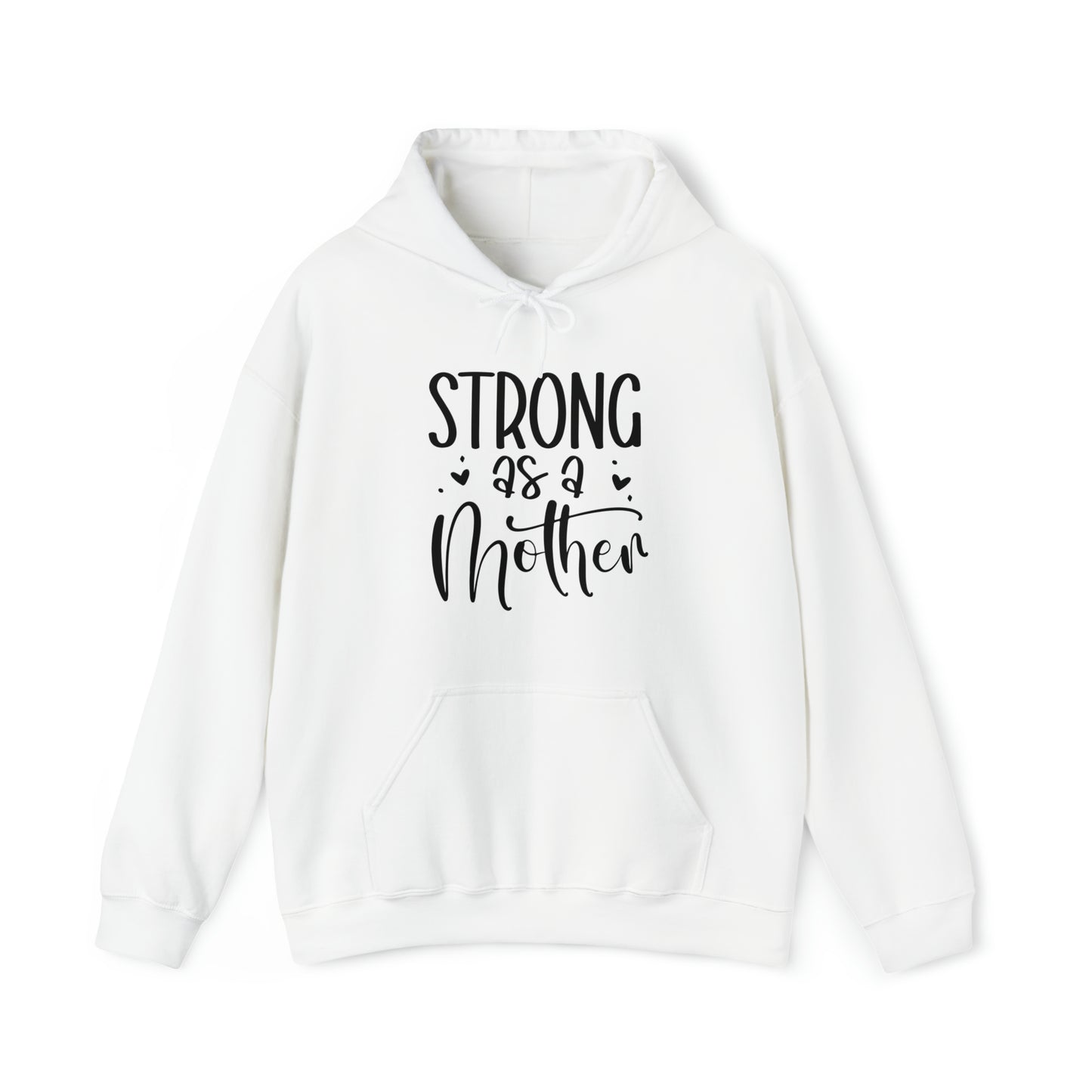 Strong as a mother- Unisex Heavy Blend™ Hooded Sweatshirt