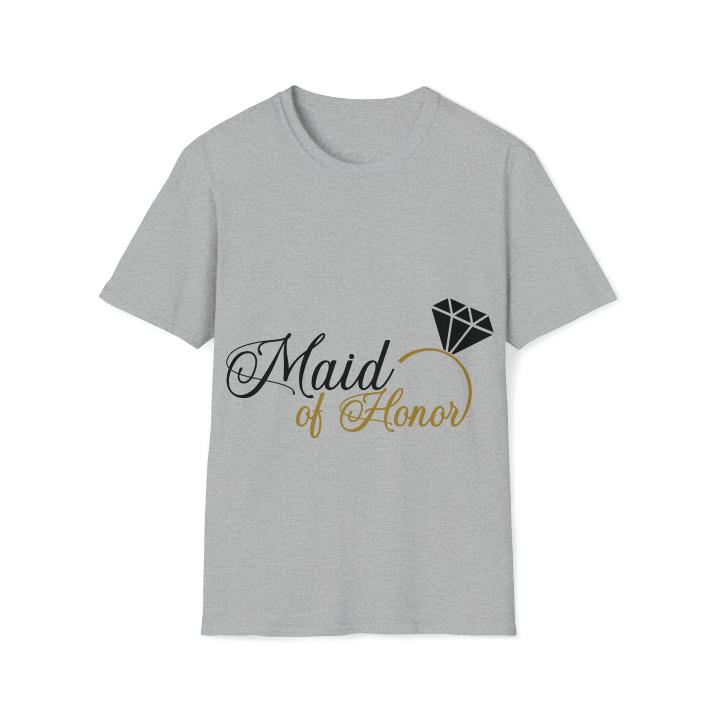 Maid of honor- Unisex Softstyle T-Shirt