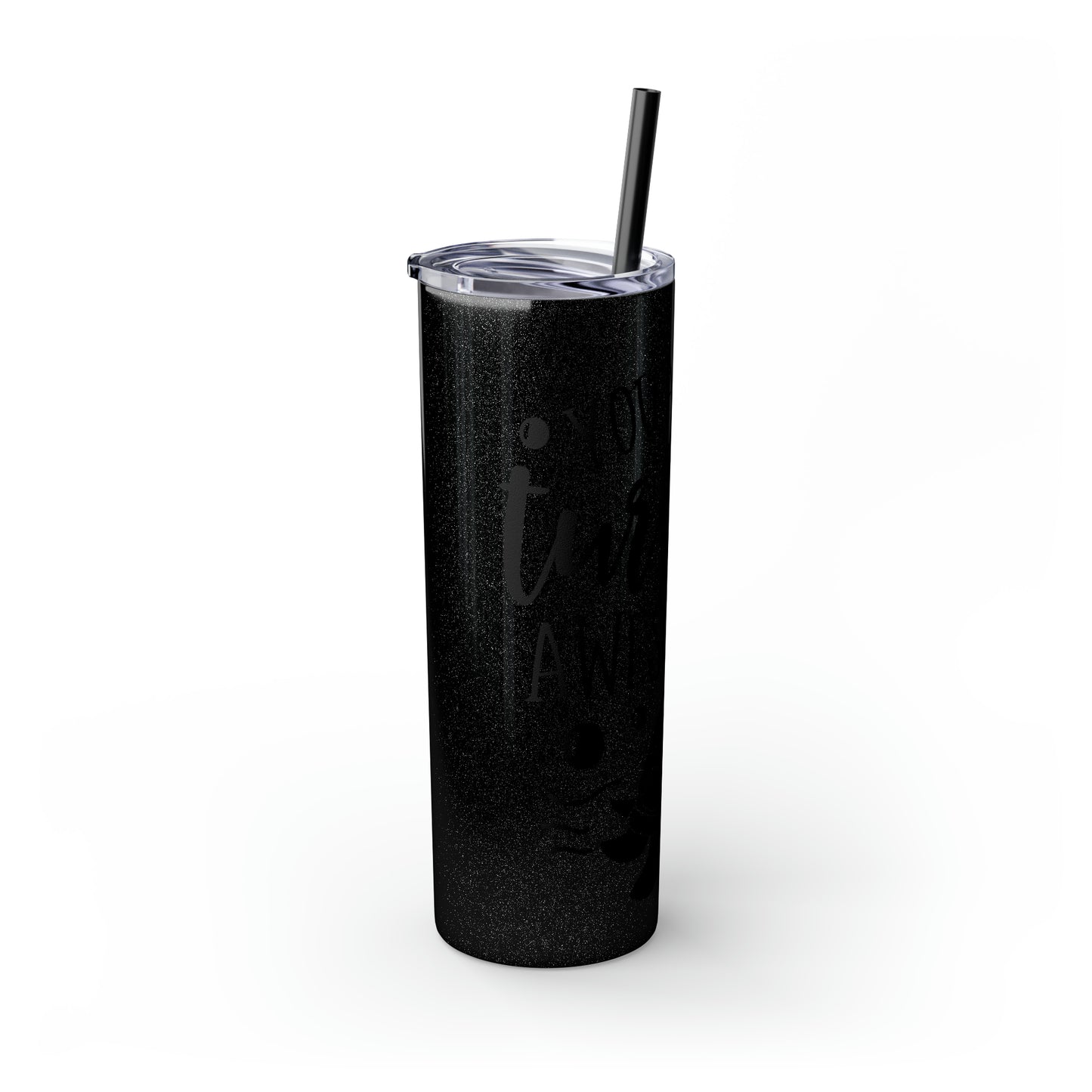 You are turtley awesome-Skinny Tumbler with Straw, 20oz