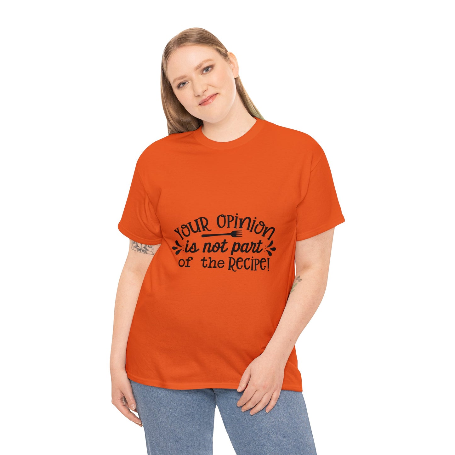 Your Opinion- Unisex Heavy Cotton Tee