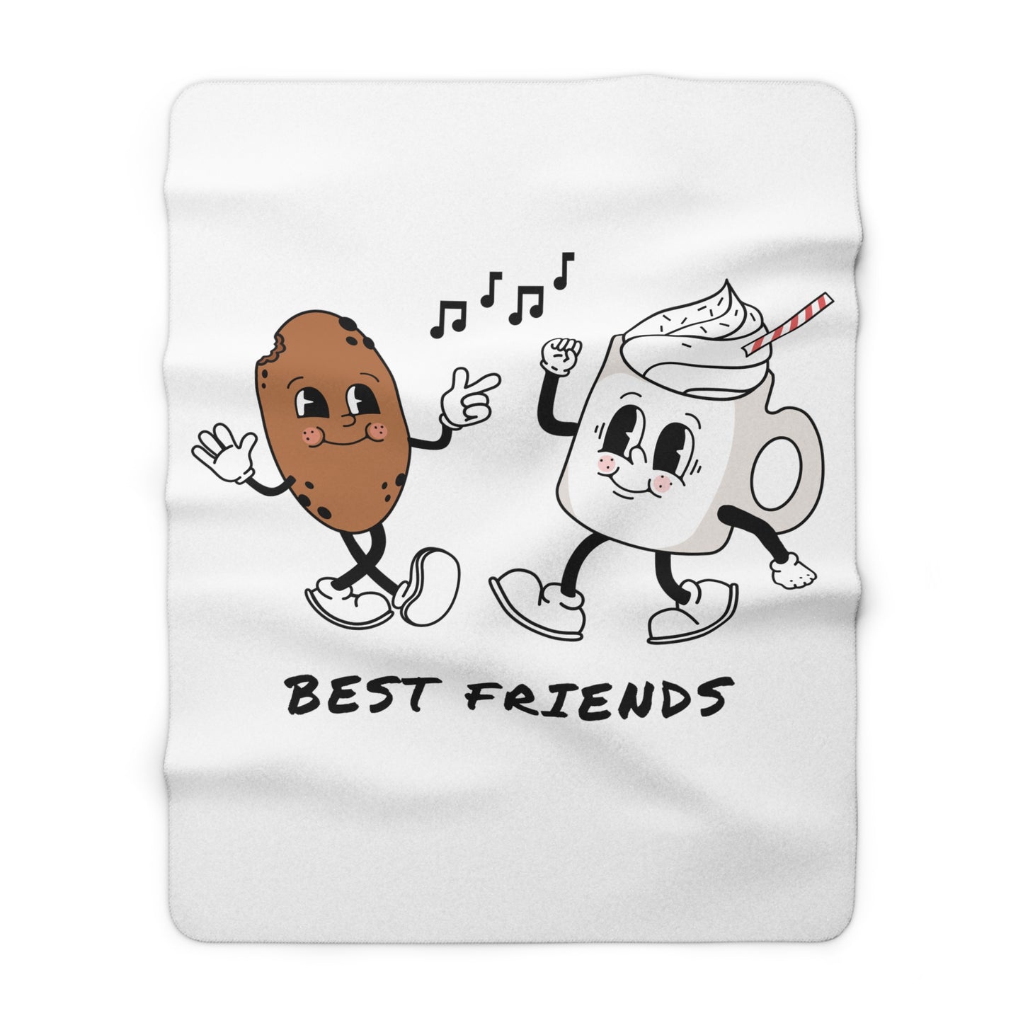 Best Friends-Sherpa Fleece Blanket