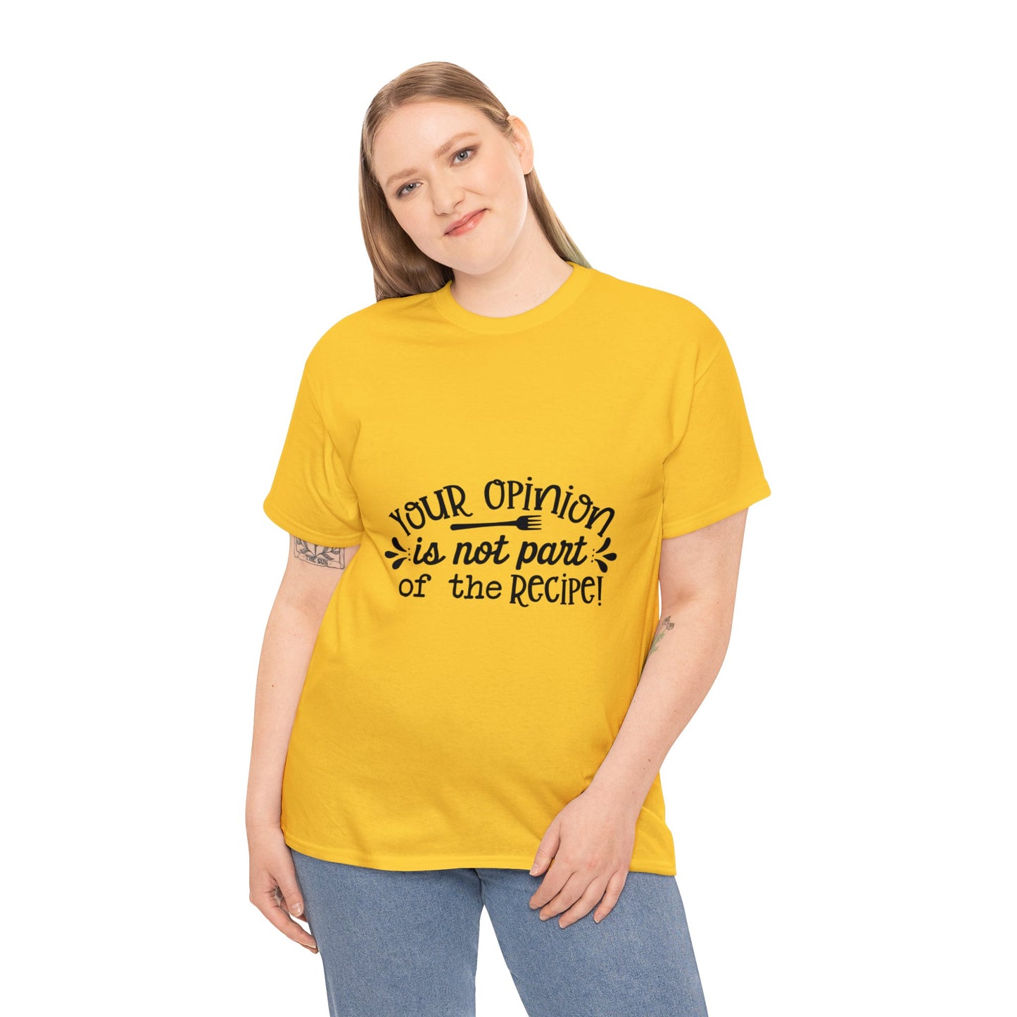 Your Opinion- Unisex Heavy Cotton Tee