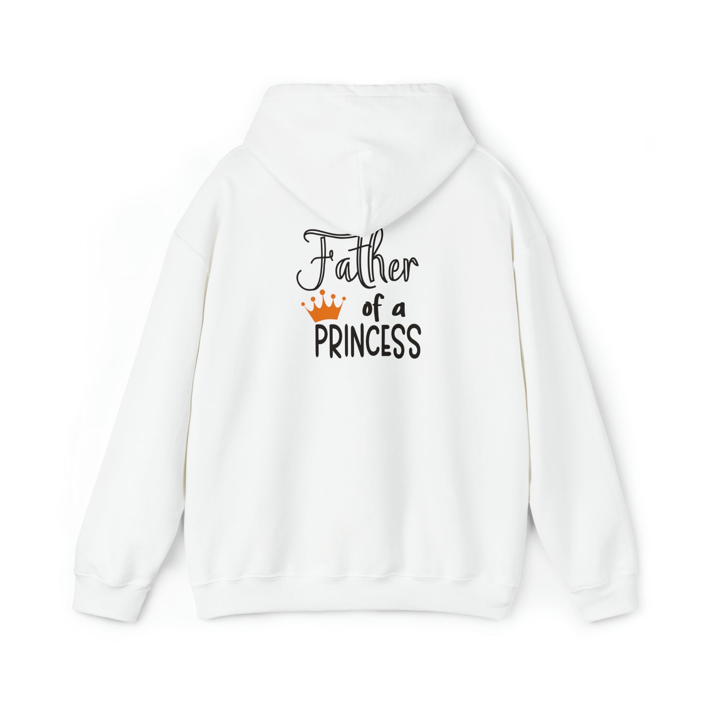 Father of a princess- Unisex Heavy Blend™ Hooded Sweatshirt