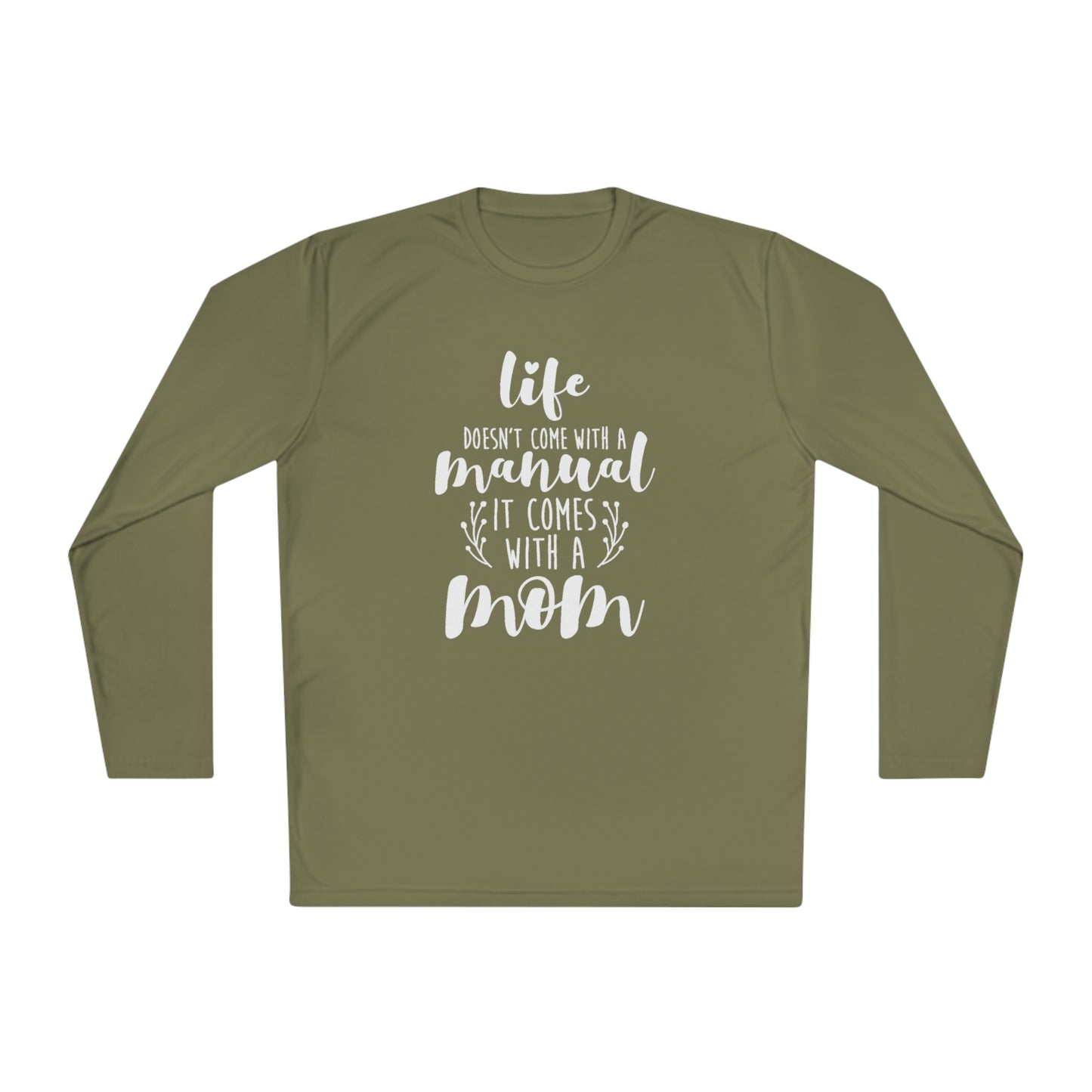 Life doen't come with a manual -Unisex Lightweight Long Sleeve Tee