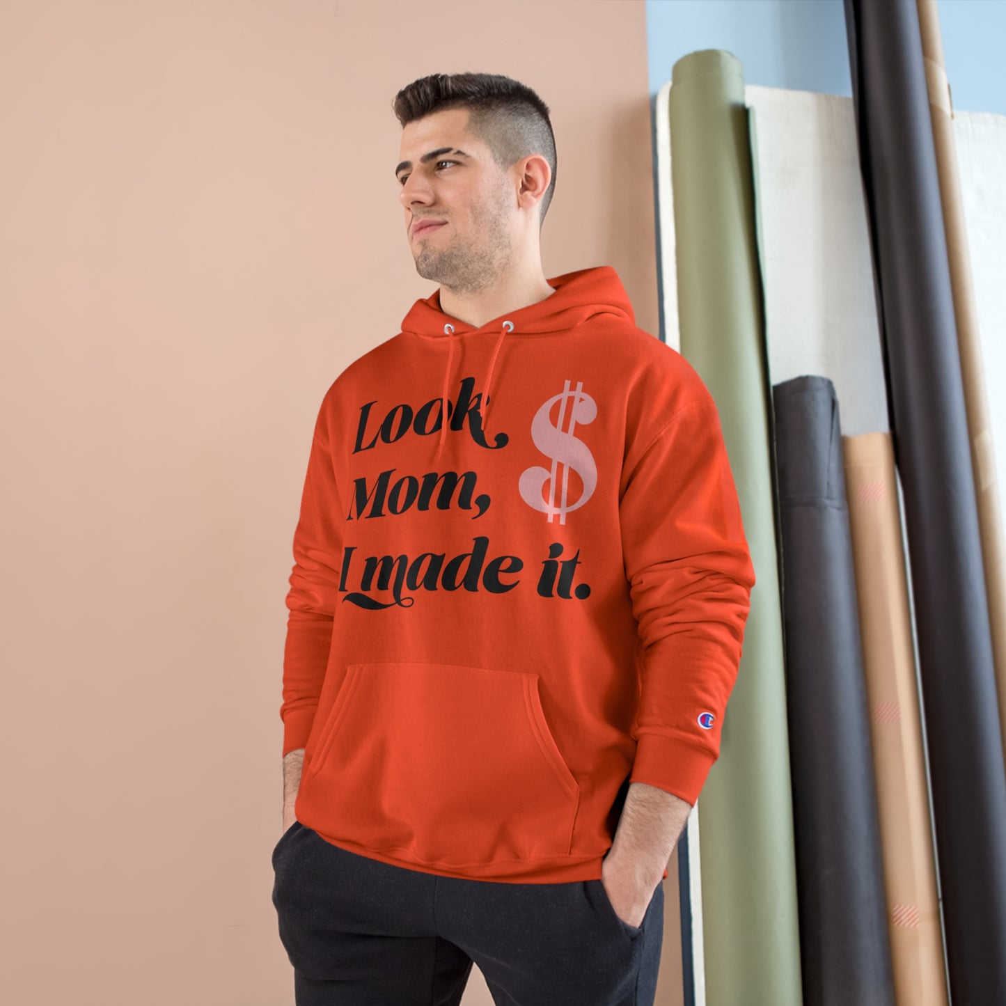 LOOK MOM-Champion Hoodie