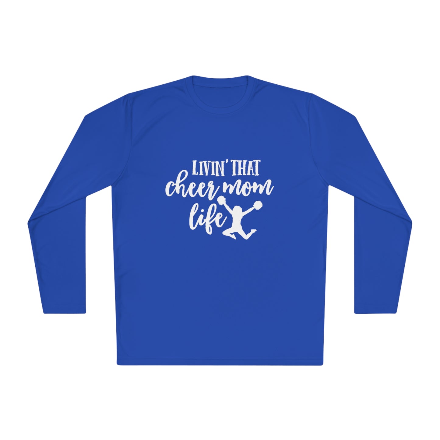 Living  that cheer  mom life- Unisex Lightweight Long Sleeve Tee