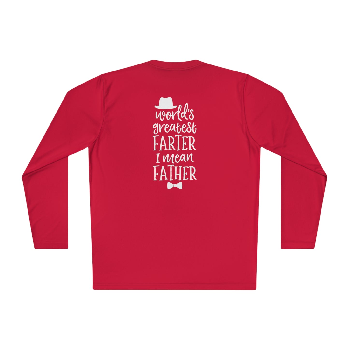 World's greatest farter- Unisex Lightweight Long Sleeve Tee