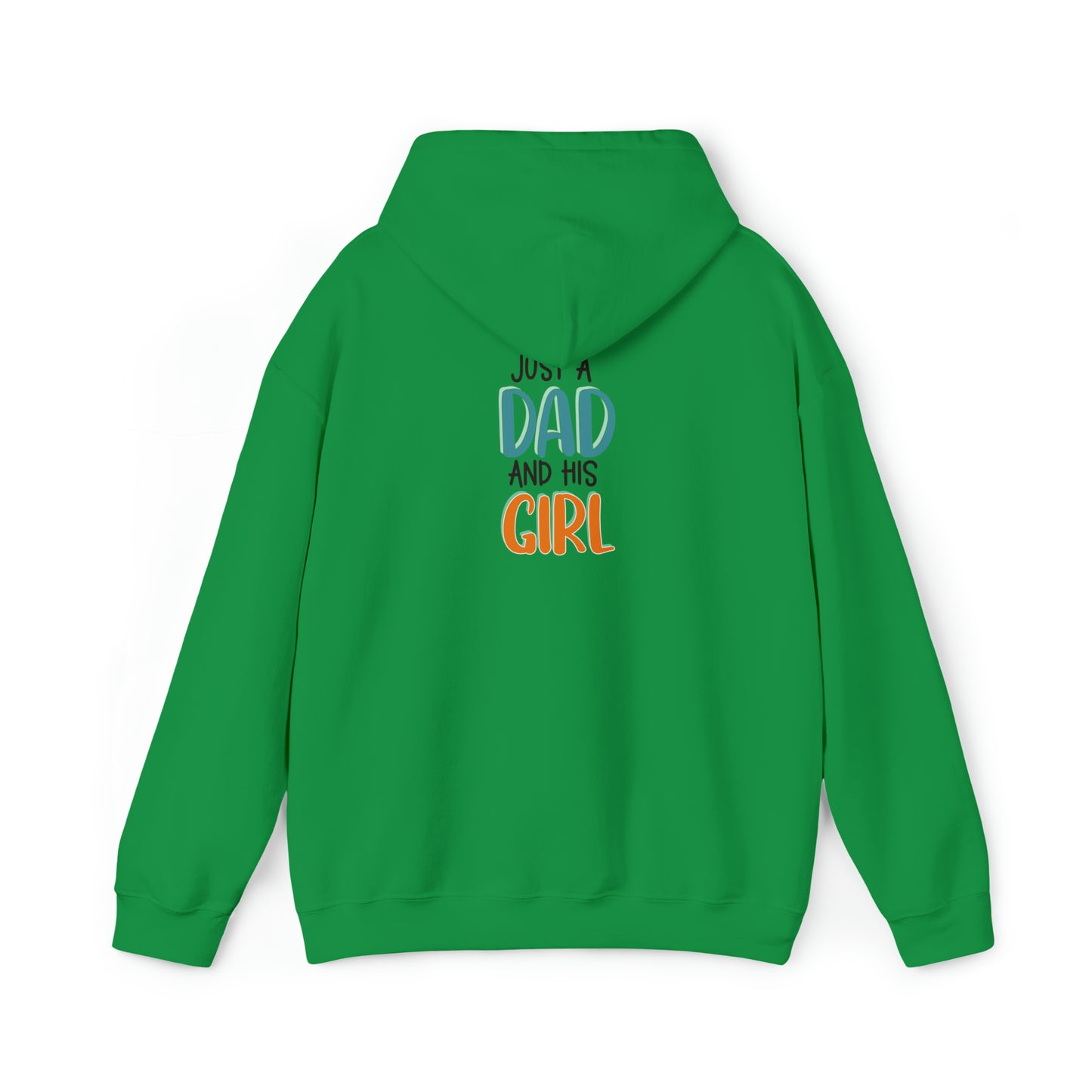 Just a dad and his girl- Unisex Heavy Blend™ Hooded Sweatshirt