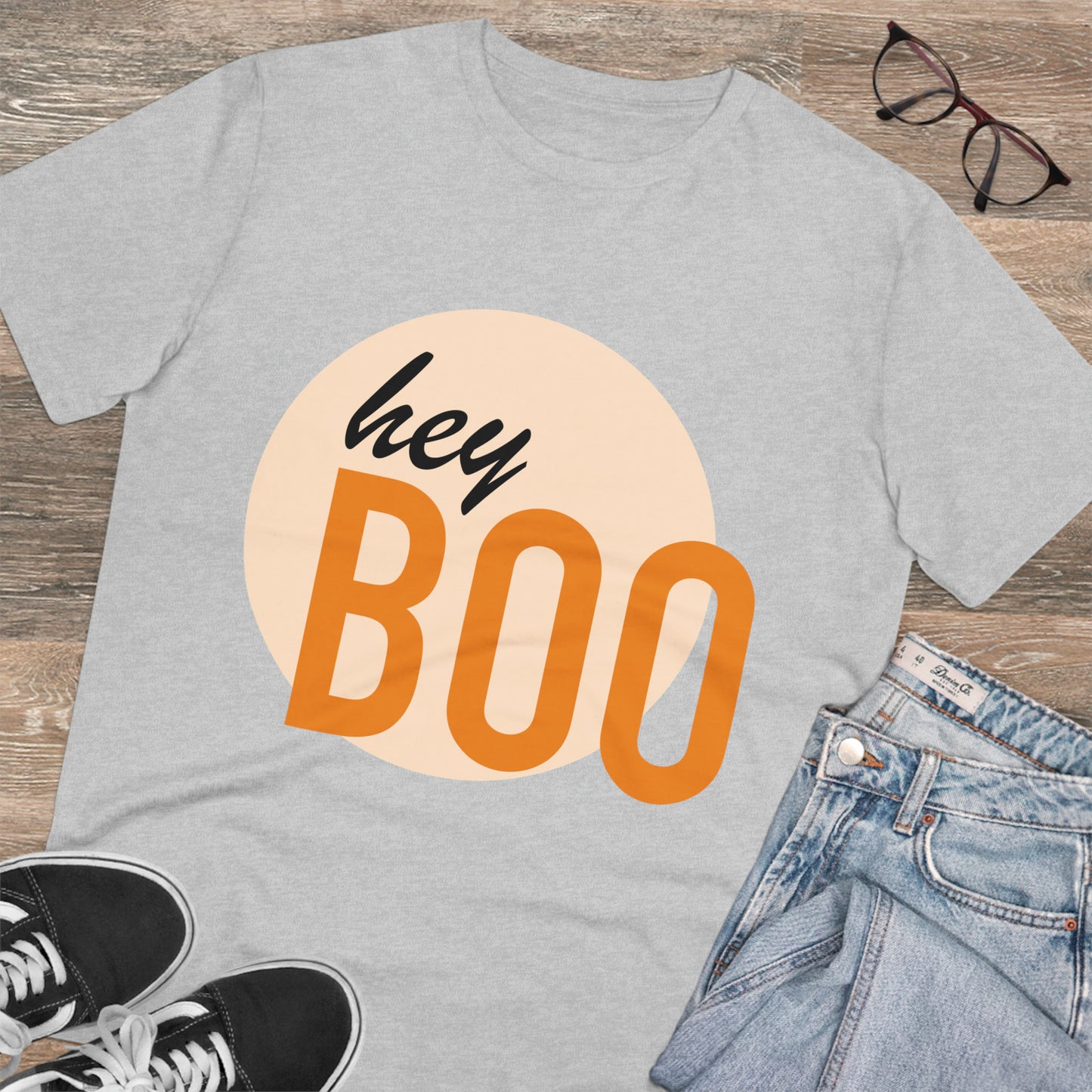 Hey boo-Organic Creator T-shirt - Unisex