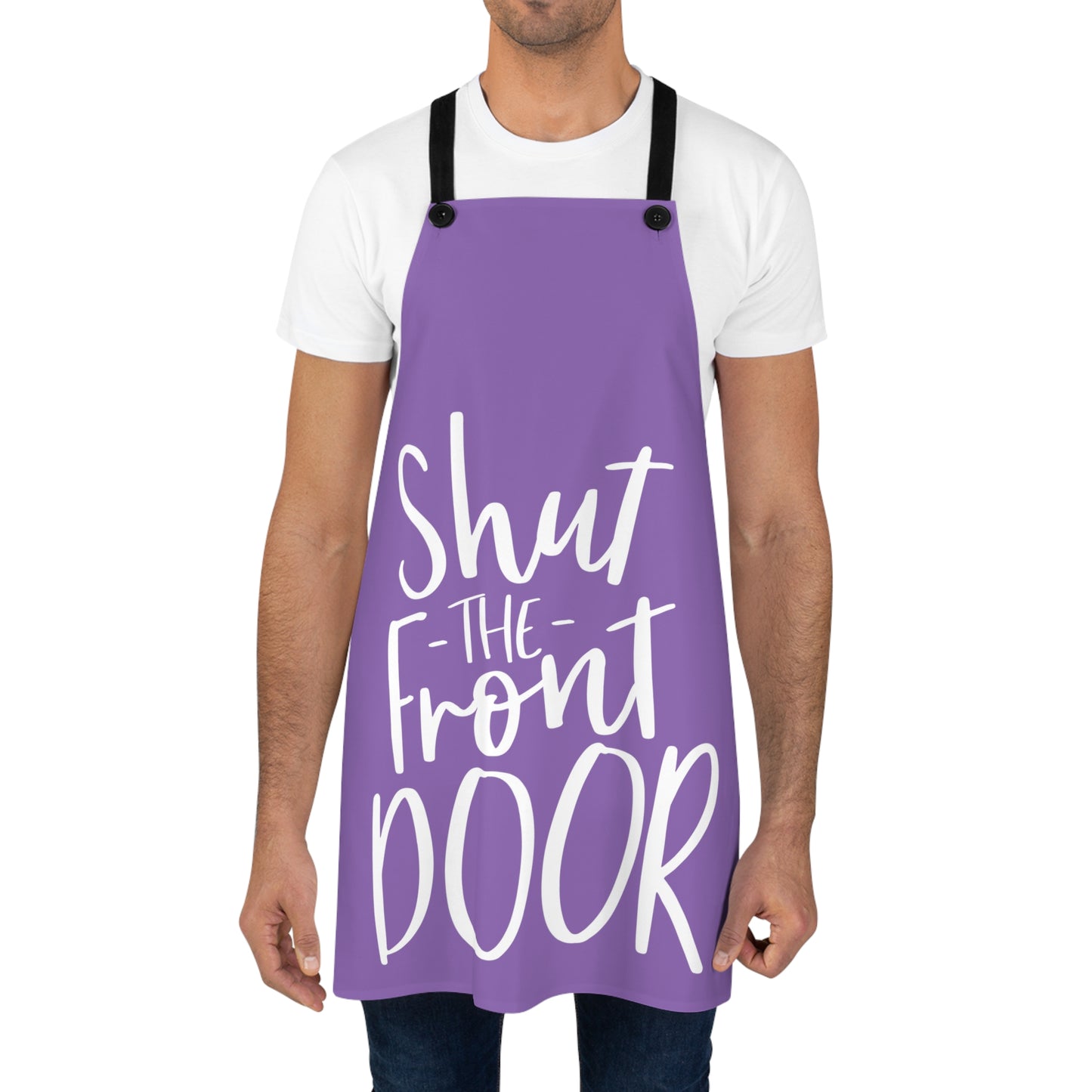 Shut the front door-Apron (AOP)