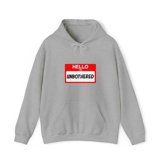 Hello I'm unbother-Unisex Heavy Blend™ Hooded Sweatshirt