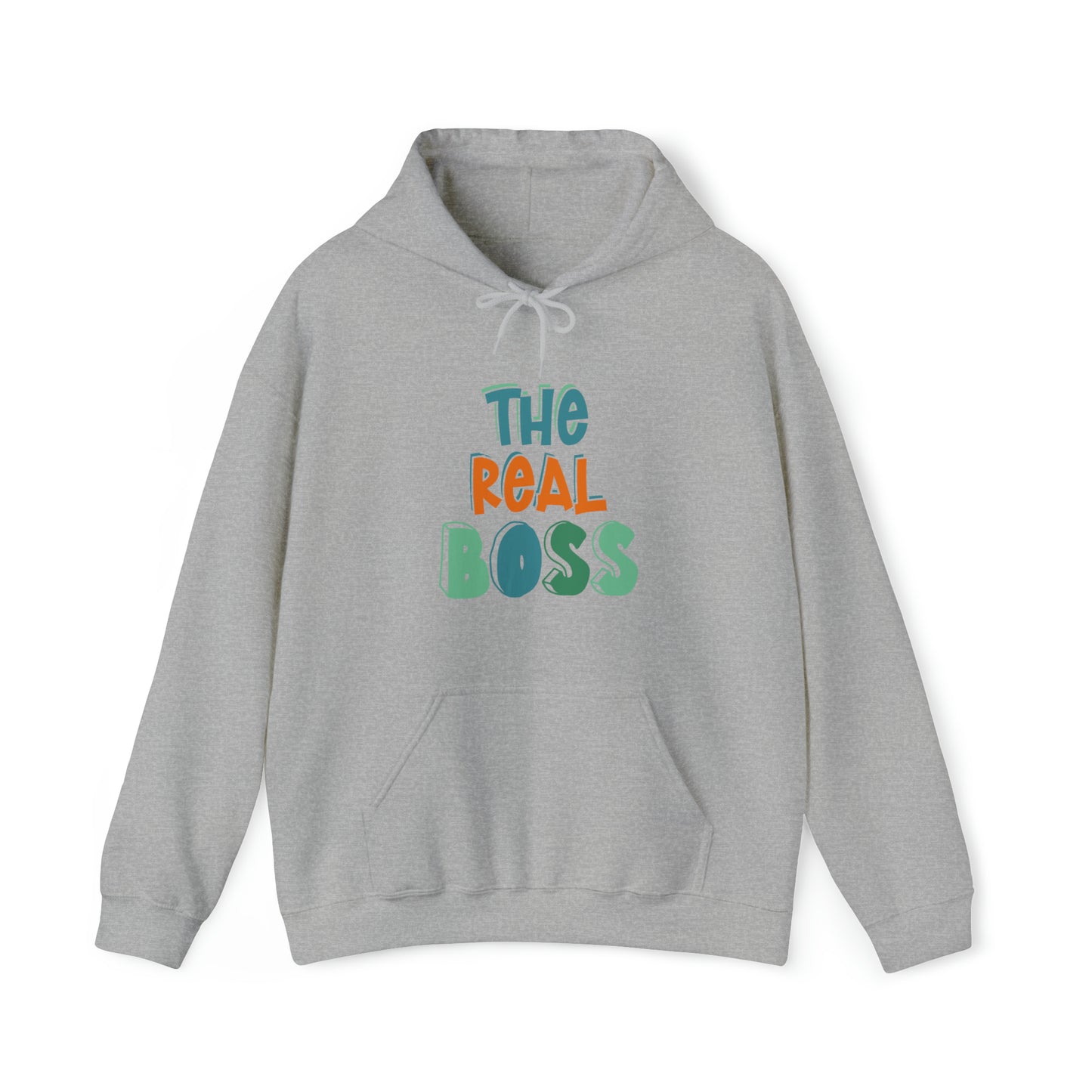 The real boss- Unisex Heavy Blend™ Hooded Sweatshirt