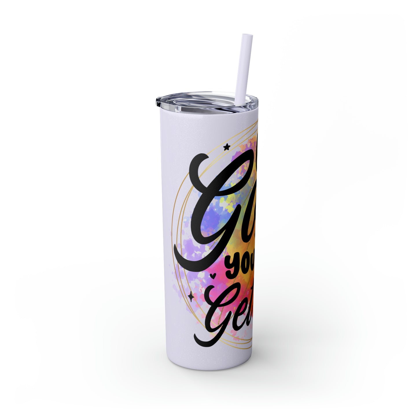 LIfe is good you should get one- Skinny Tumbler with Straw, 20oz