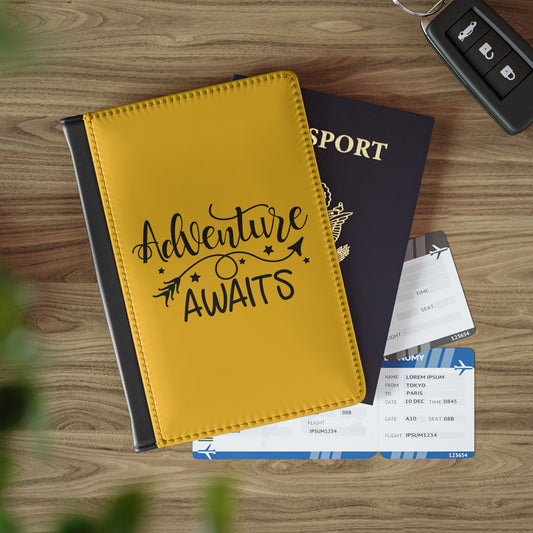 Adventure awaits-Passport Cover