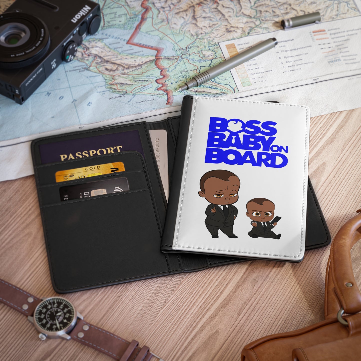 BOSS BABY BOY-Passport Cover