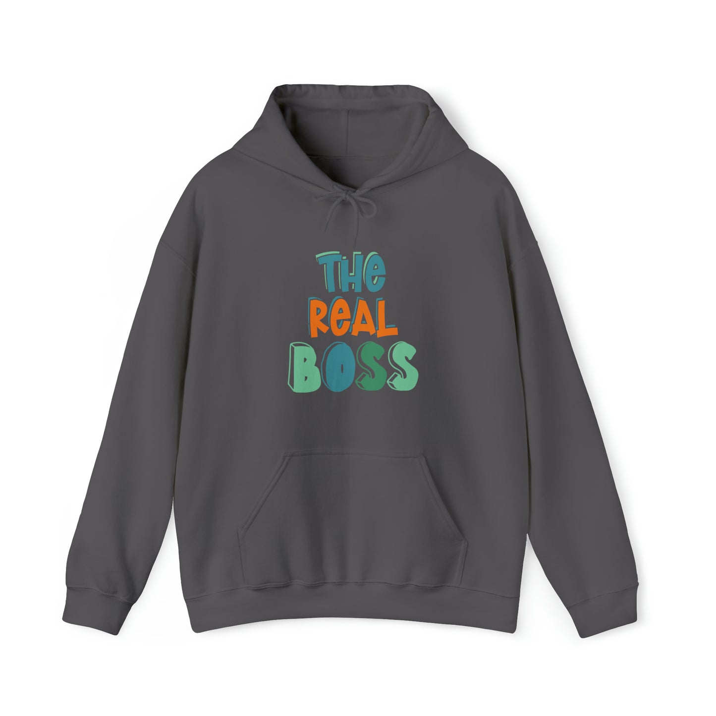 The real boss- Unisex Heavy Blend™ Hooded Sweatshirt