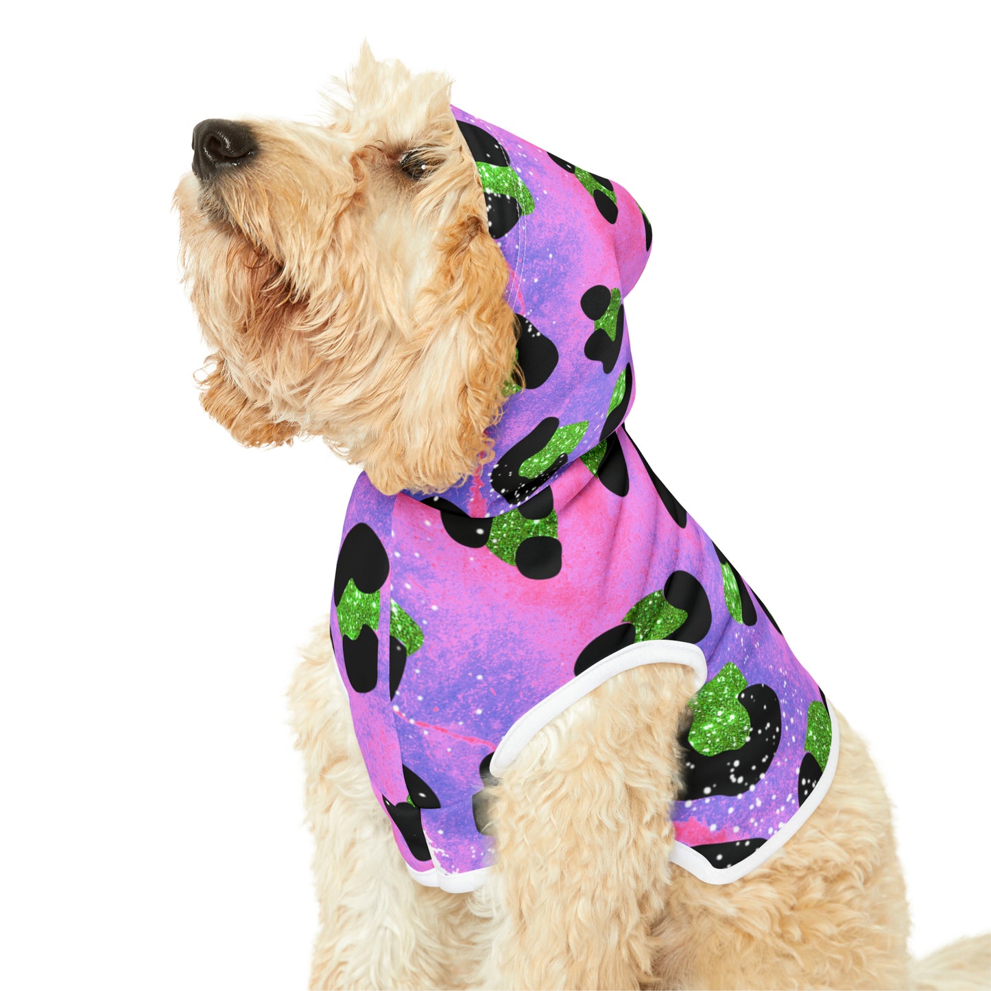 Purple Pink and Green - Pet Hoodie