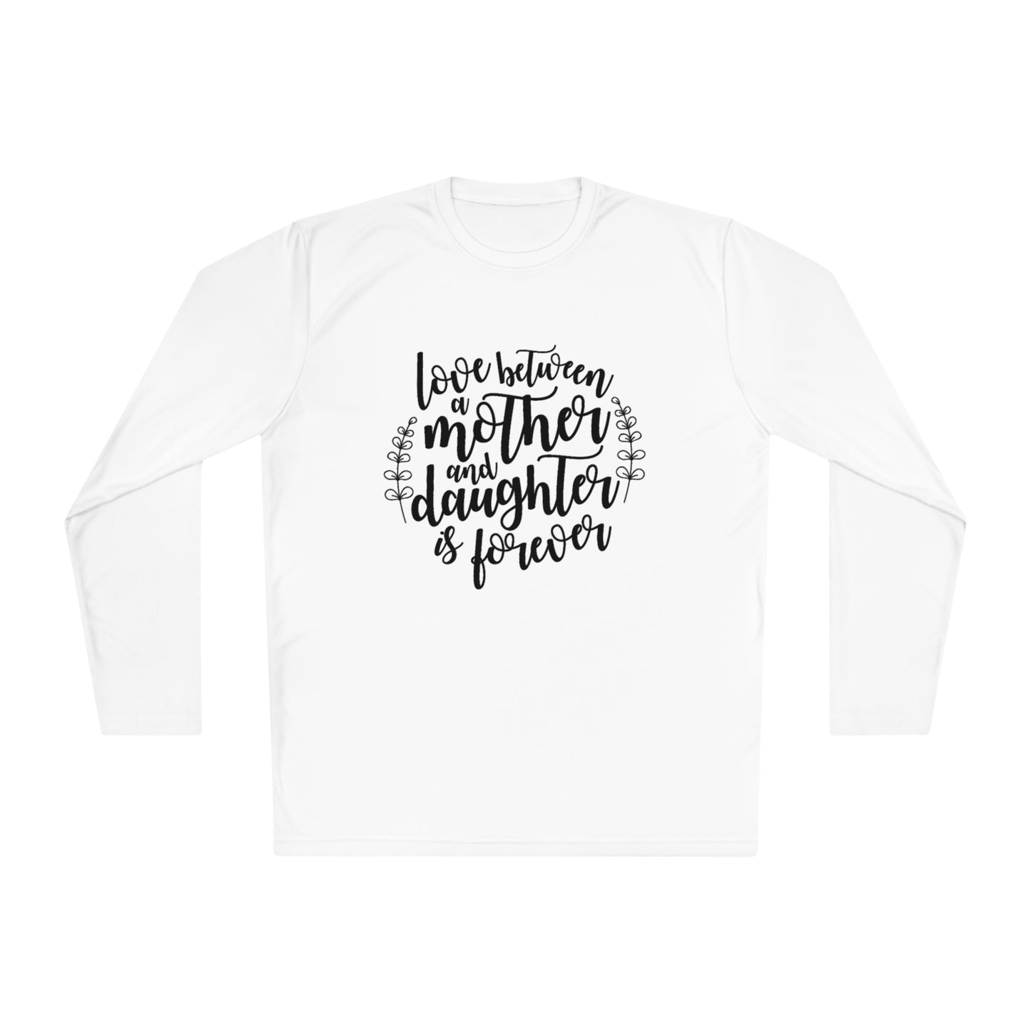 Love between a mother and daughter- Unisex Lightweight Long Sleeve Tee