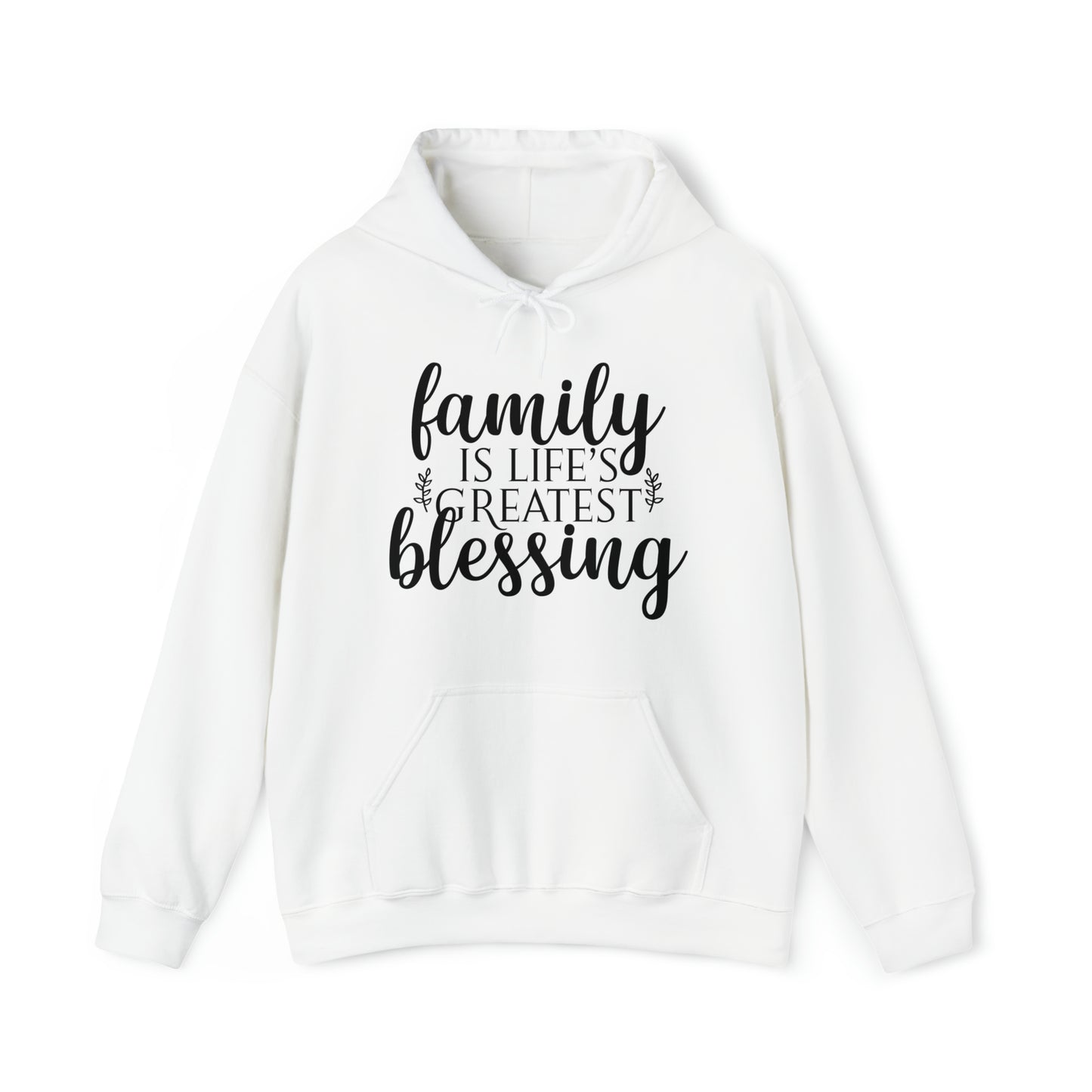 Family is the greatest blessing- Unisex Heavy Blend™ Hooded Sweatshirt