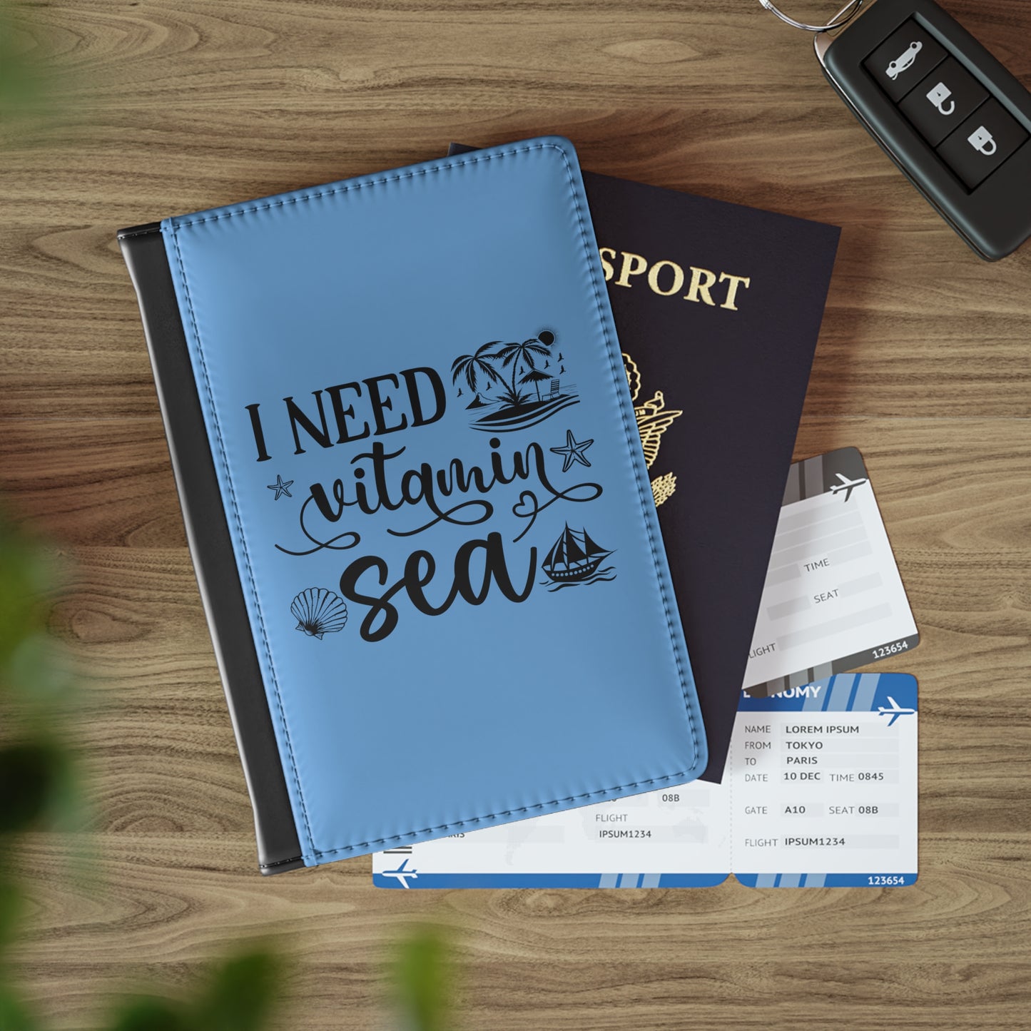 I need vitamin sea-Passport Cover