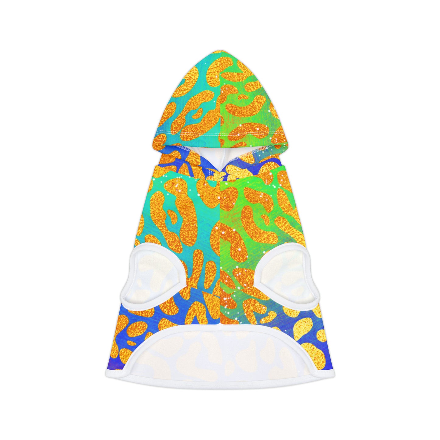 Multi-color cheetah- Pet Hoodie