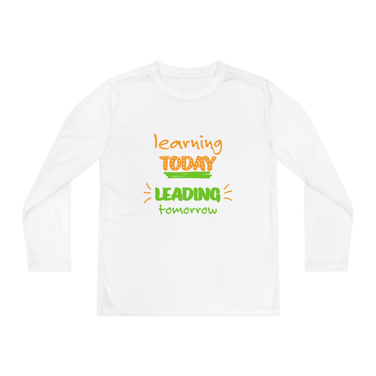 Learning today-Youth Long Sleeve Competitor Tee