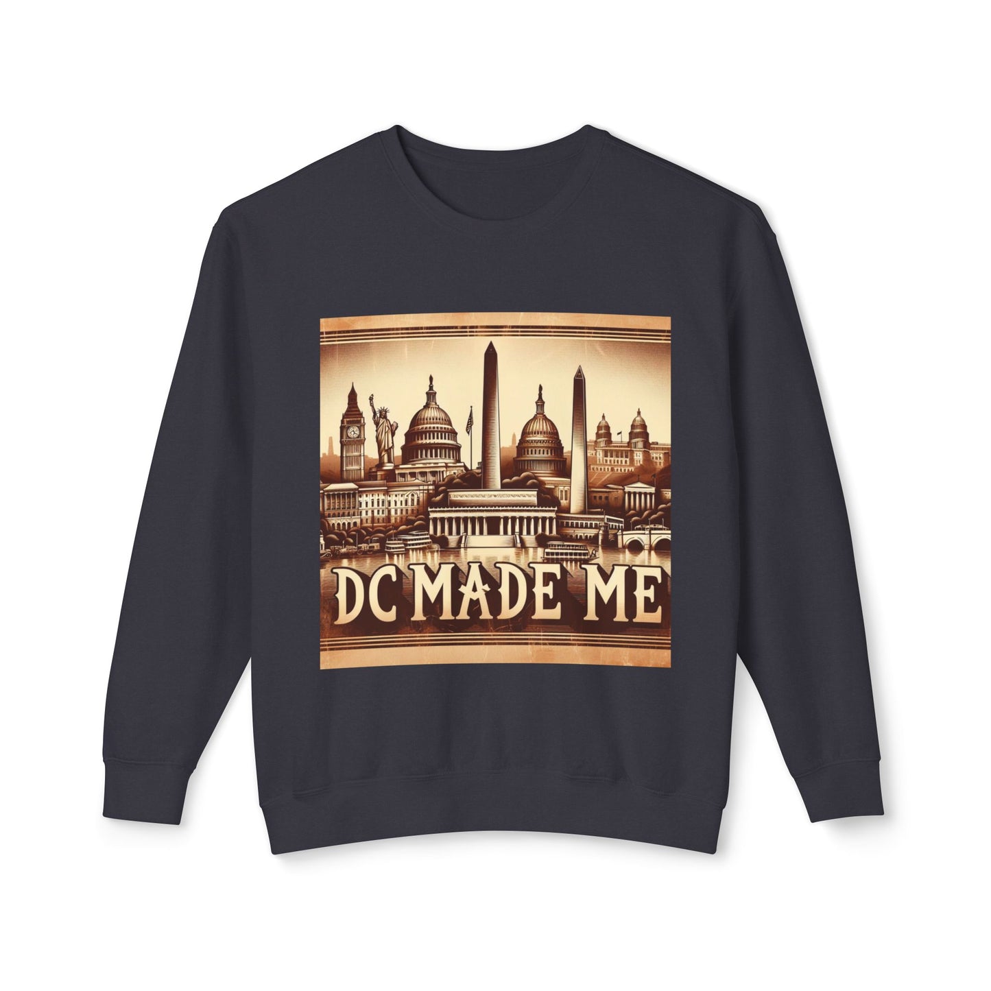 DC Made Me-Unisex Lightweight Crewneck Sweatshirt