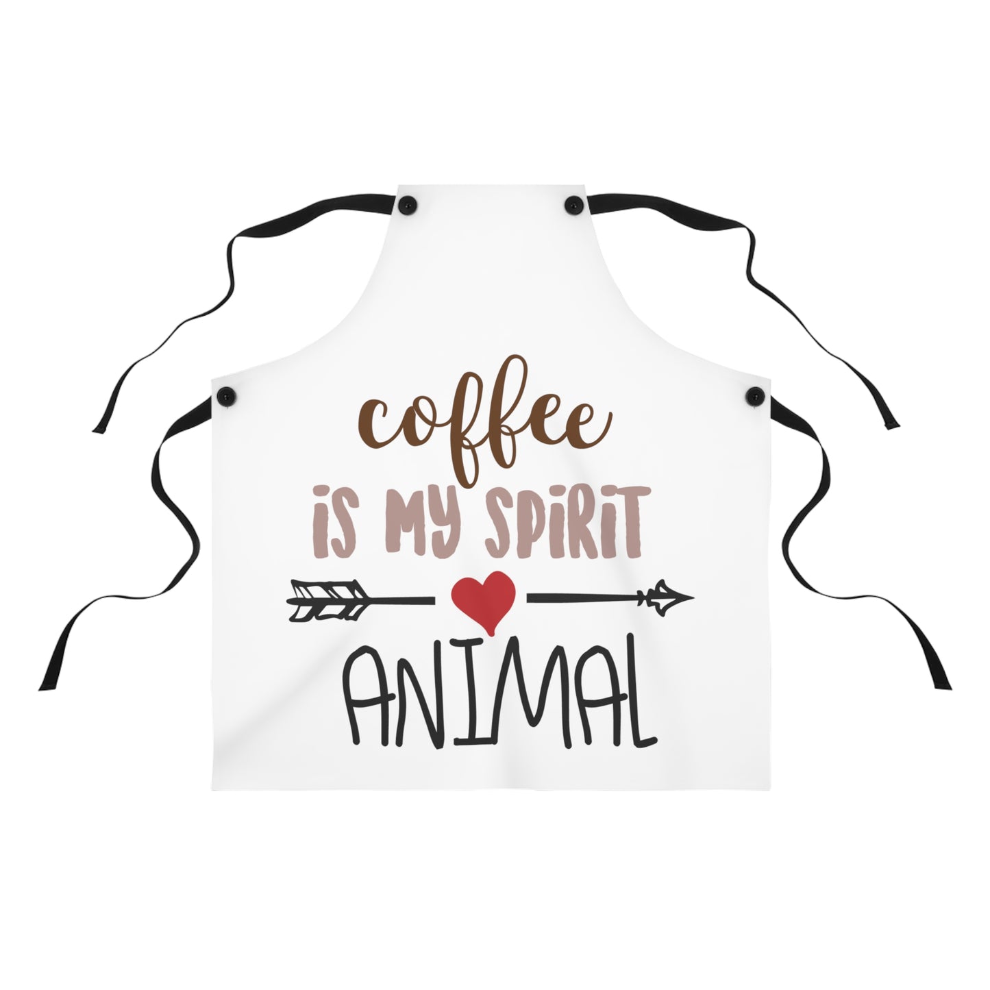 Coffee is my spirit animal- Apron (AOP)