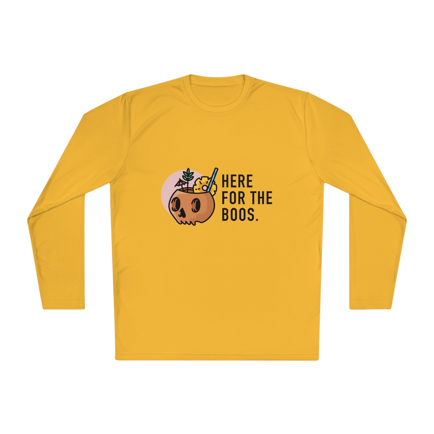 Here for the boo's-Unisex Lightweight Long Sleeve Tee