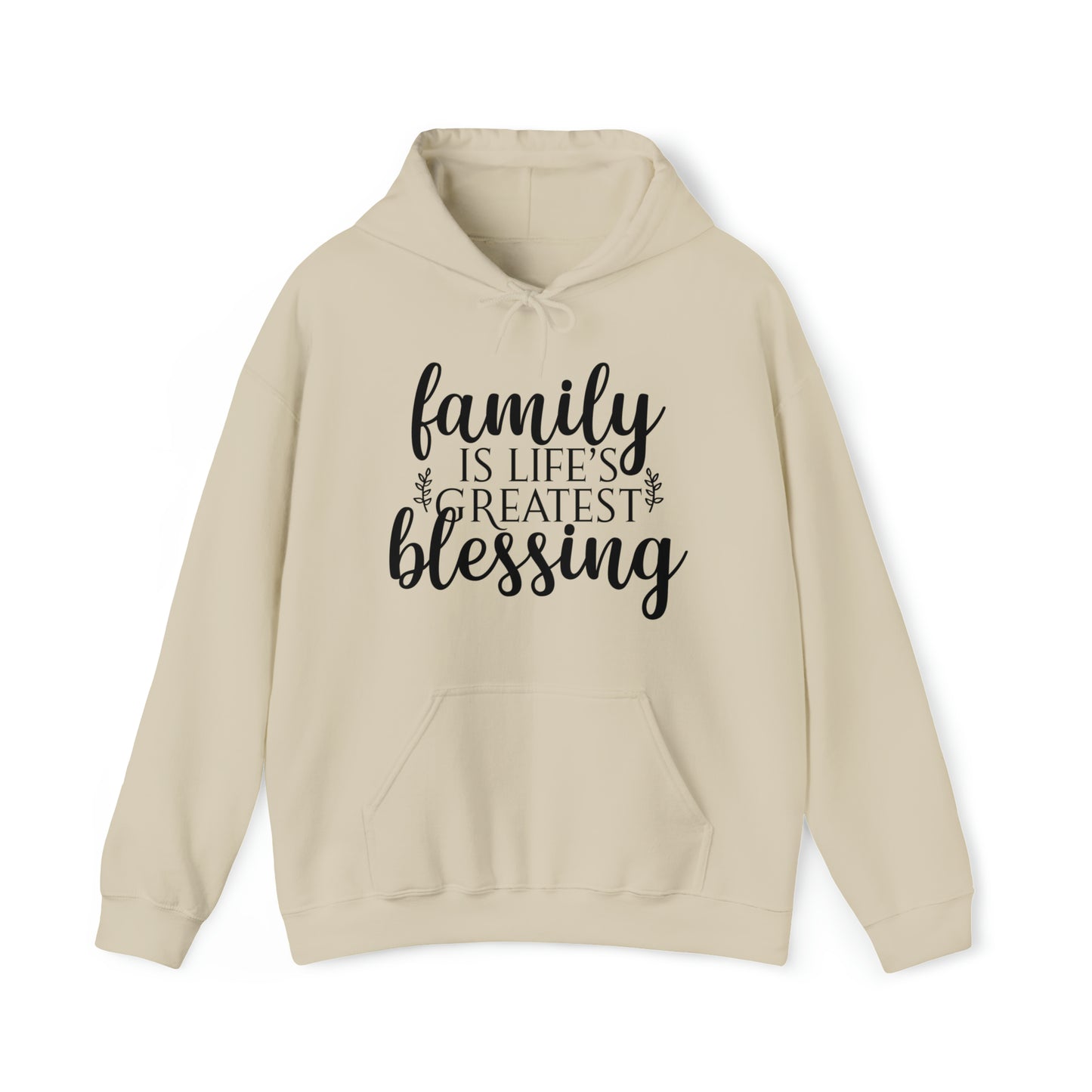 Family is the greatest blessing- Unisex Heavy Blend™ Hooded Sweatshirt