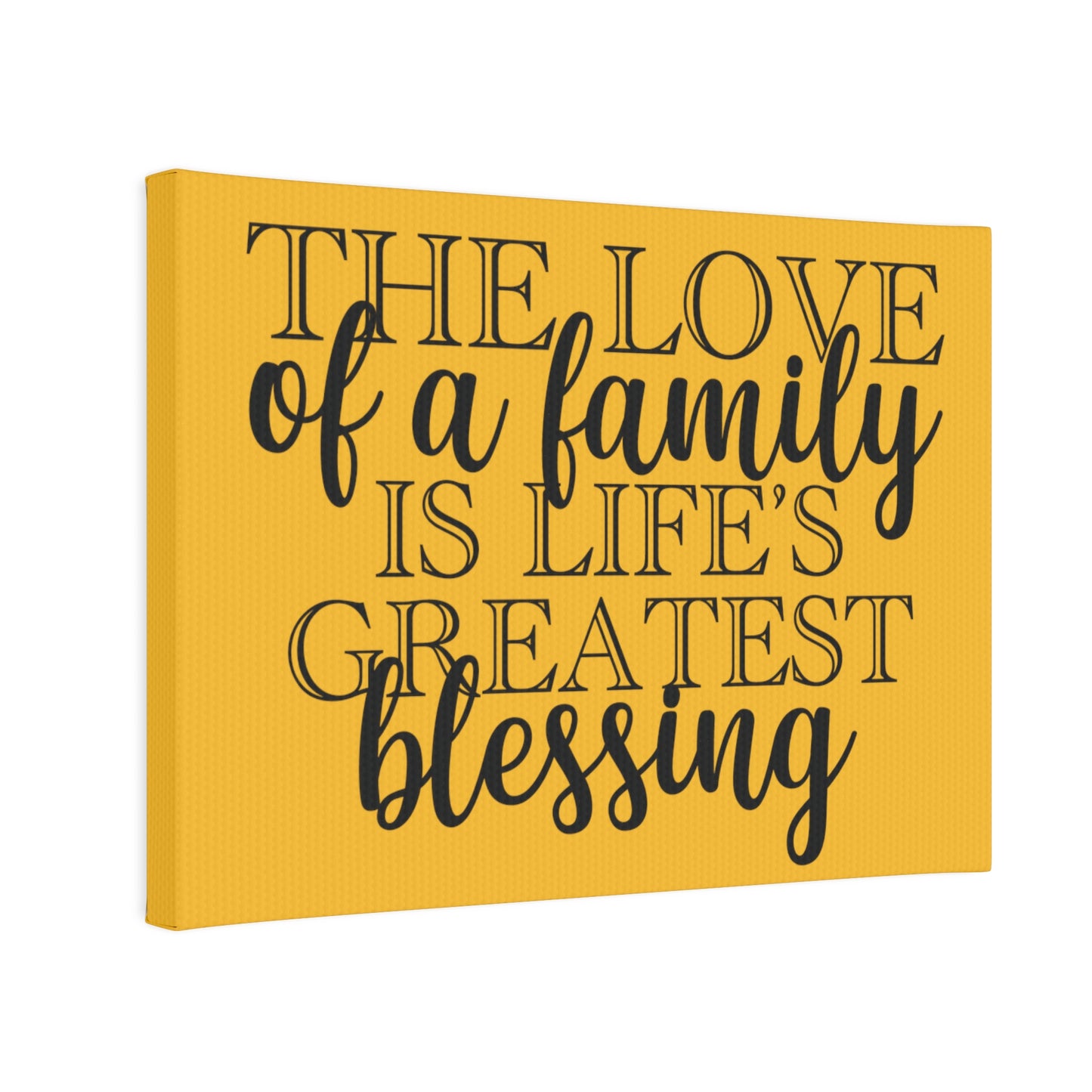 The love of family- Canvas Photo Tile