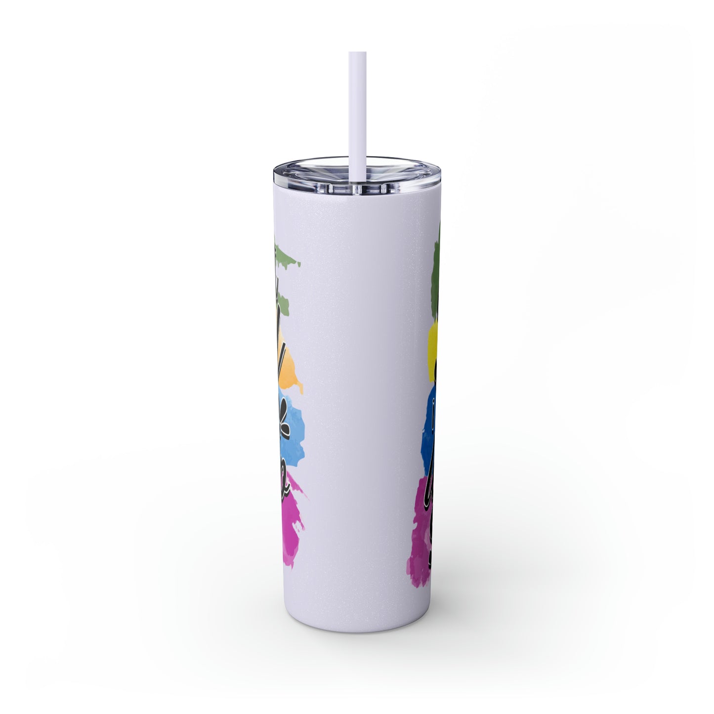 I'm not bossy I have leadership skills- Skinny Tumbler with Straw, 20oz