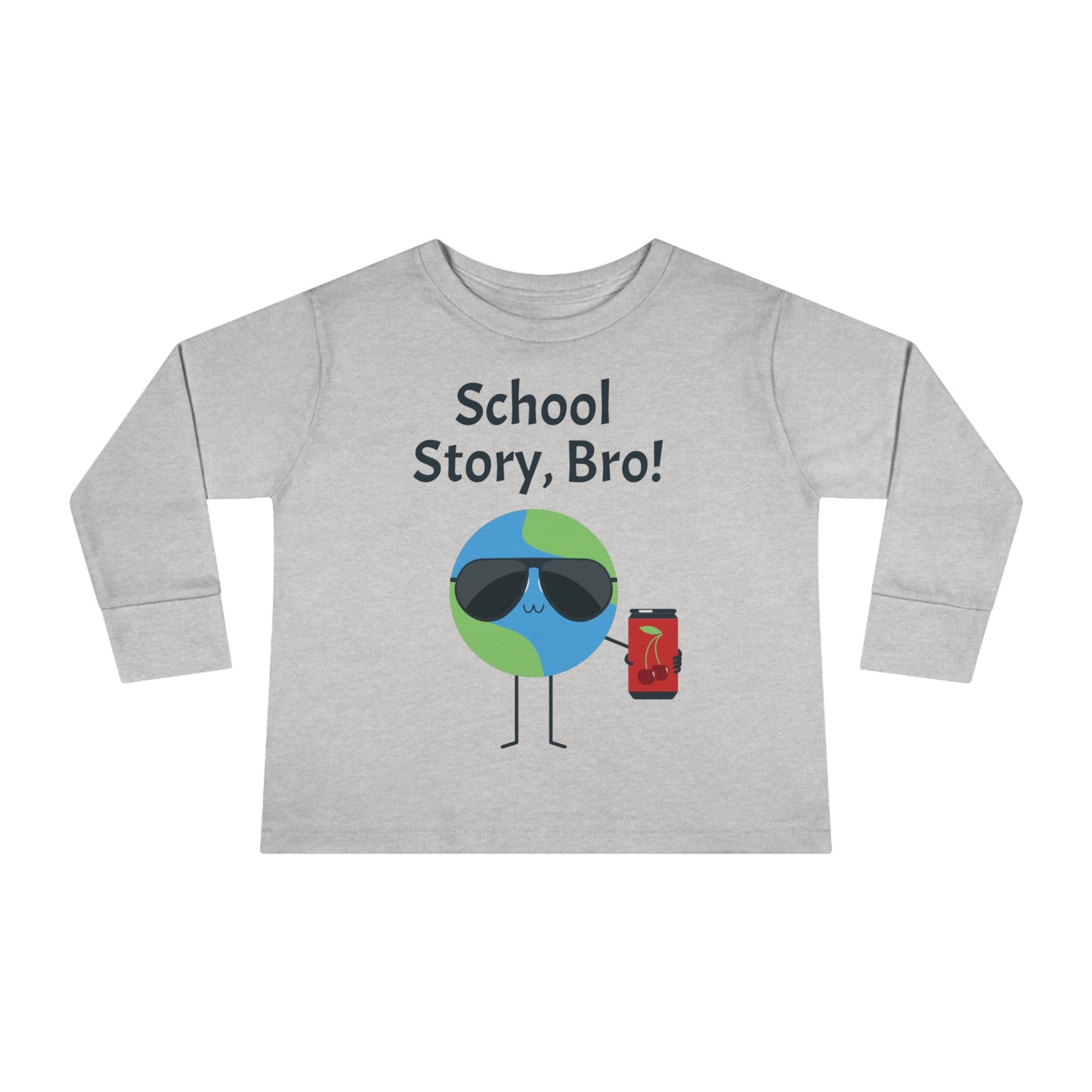 School Story Bro-Toddler Long Sleeve Tee