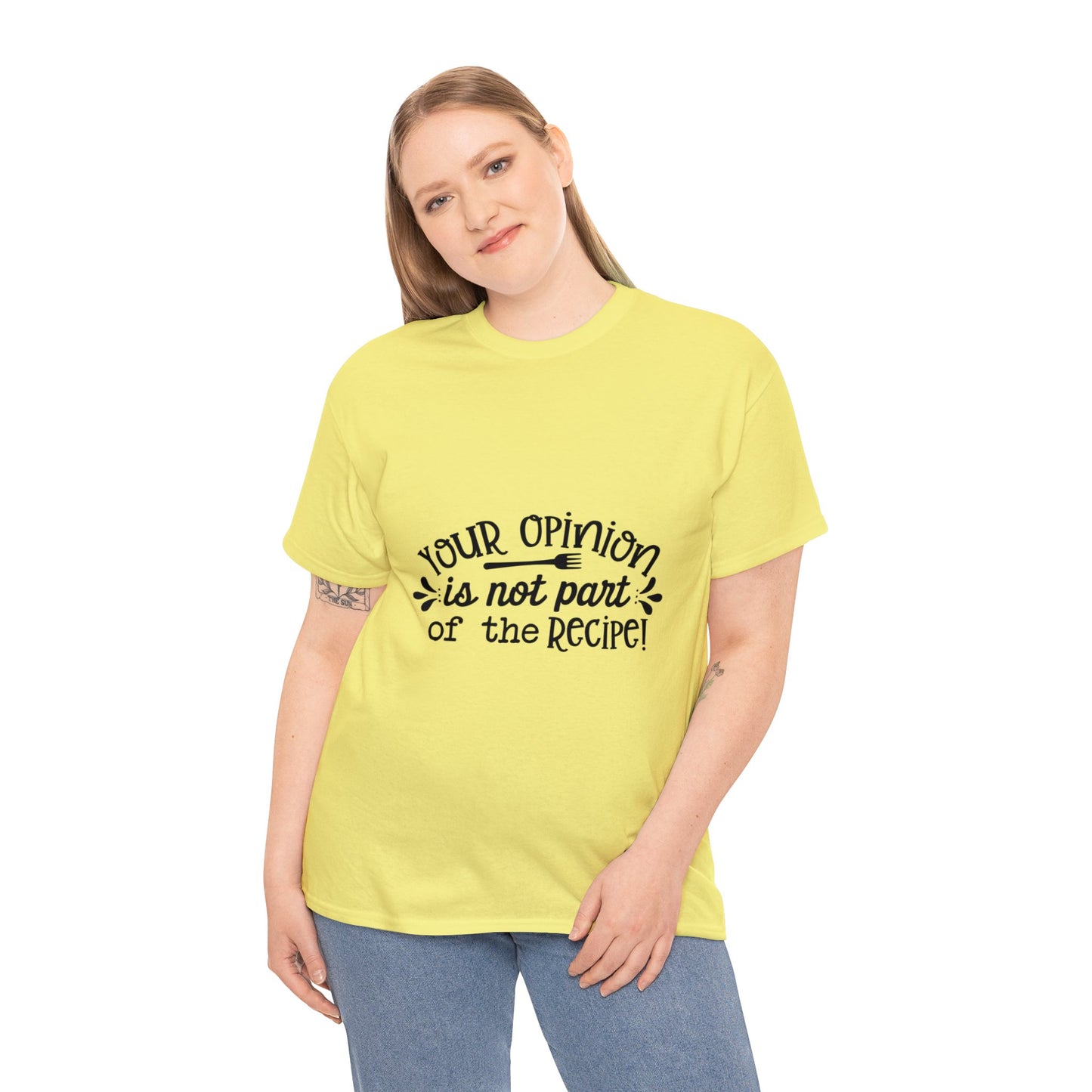 Your Opinion- Unisex Heavy Cotton Tee