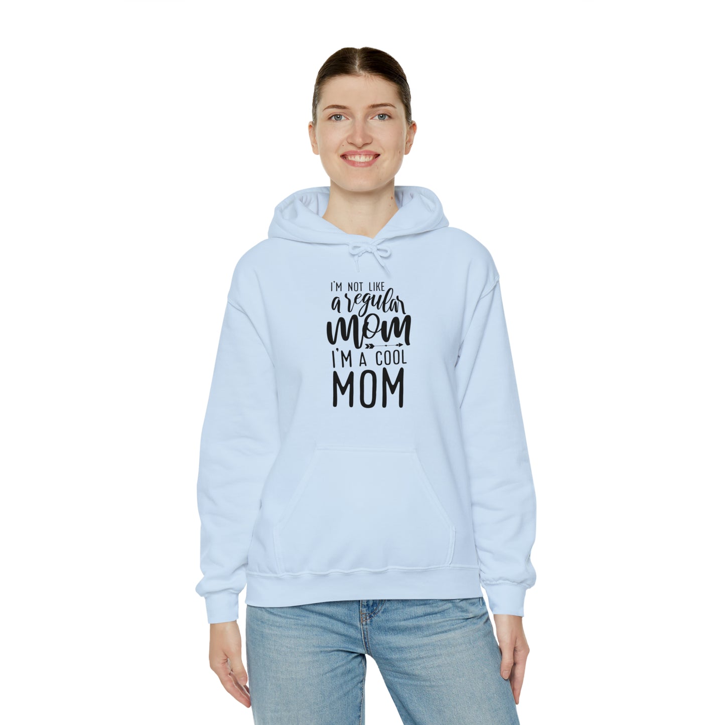 I'm not like a regular mom- Unisex Heavy Blend™ Hooded Sweatshirt