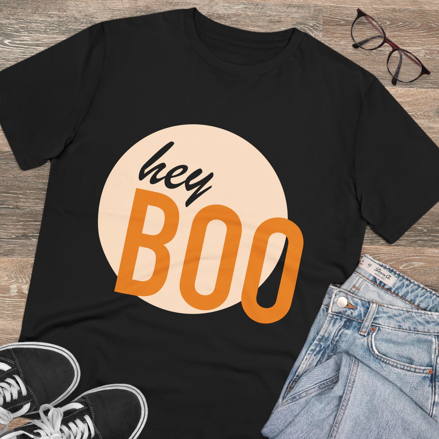 Hey boo-Organic Creator T-shirt - Unisex