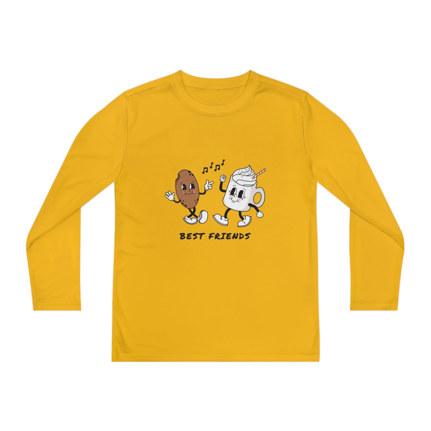 Milk and Cookies- Youth Long Sleeve Competitor Tee