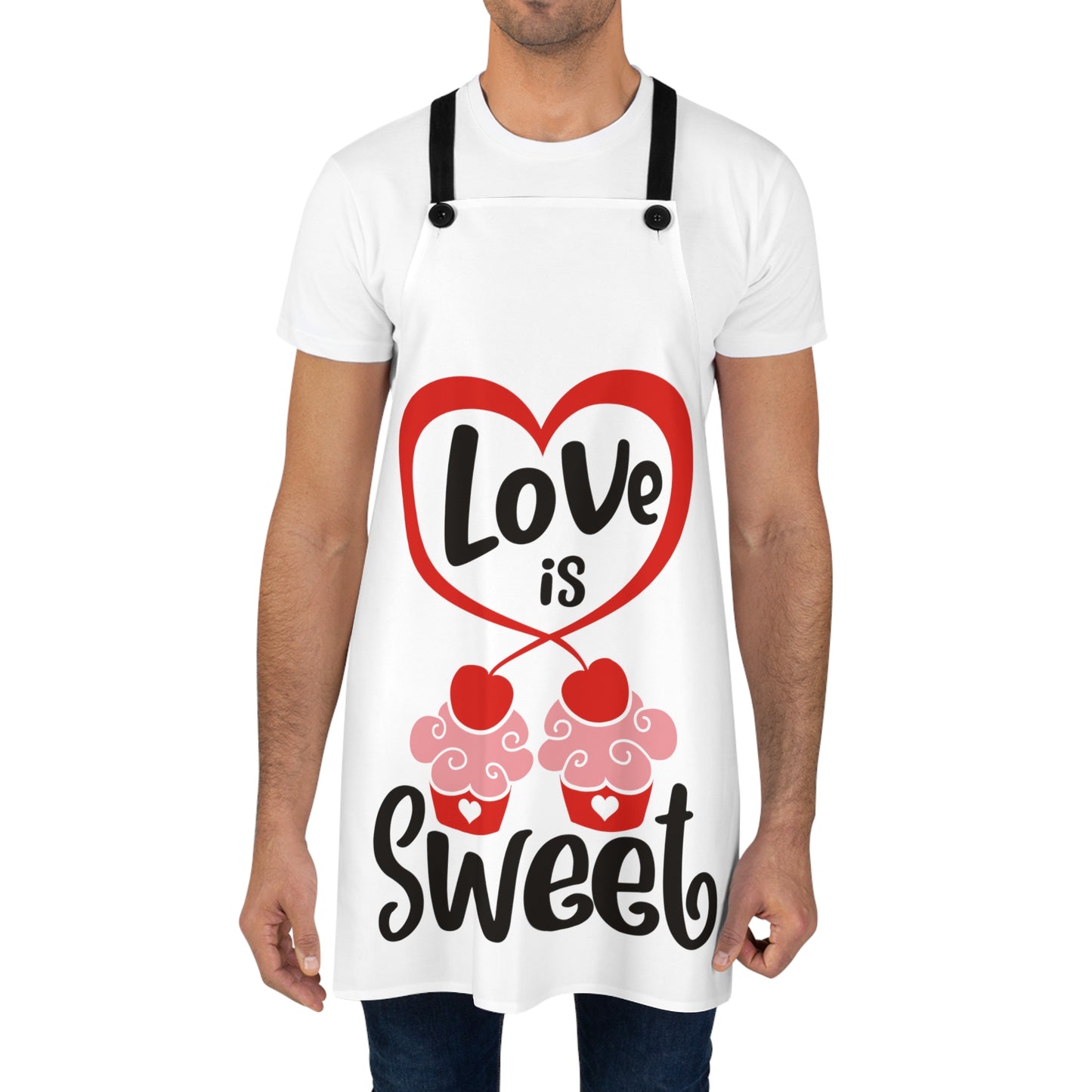 Love is sweet- Apron (AOP)