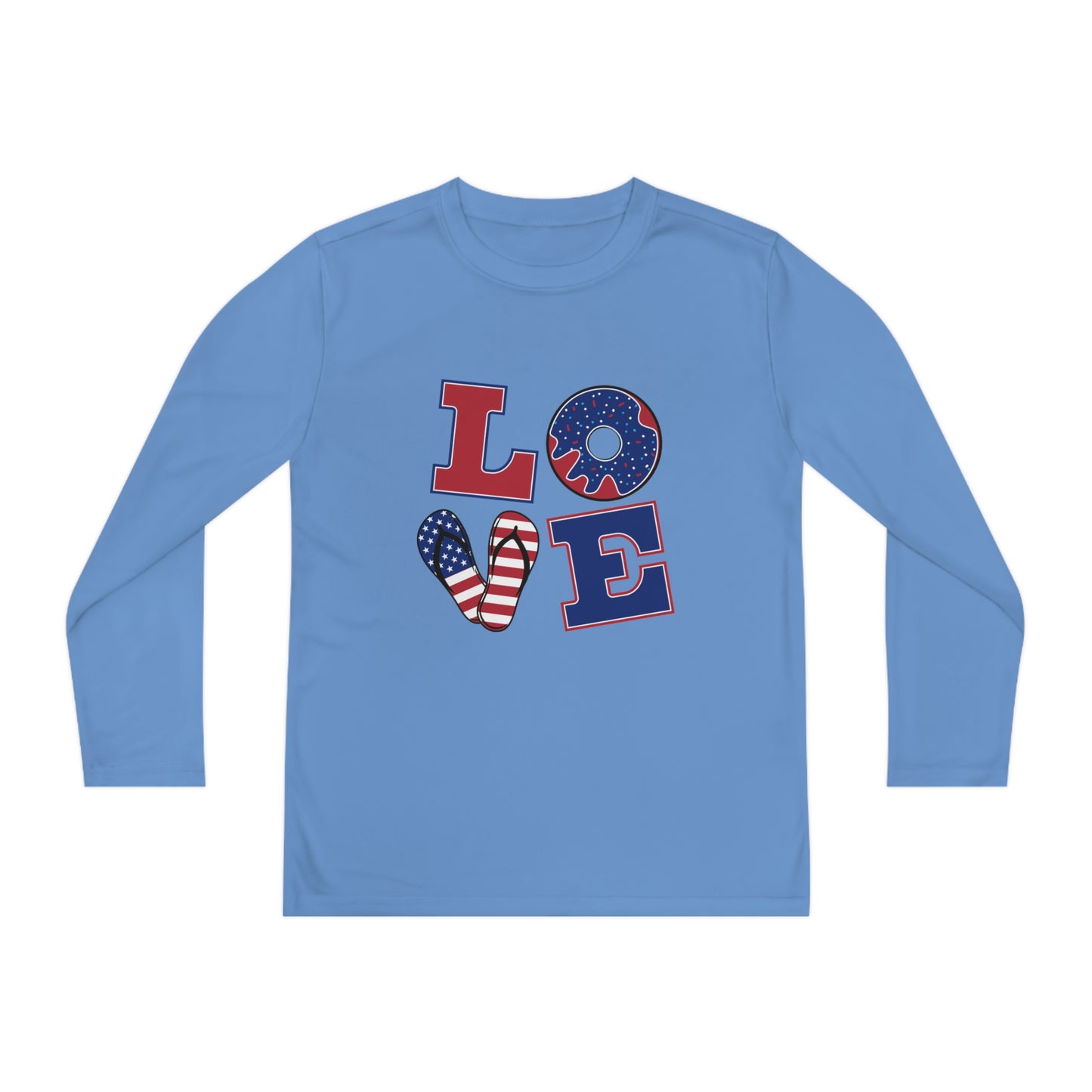 LOVE-Youth Long Sleeve Competitor Tee