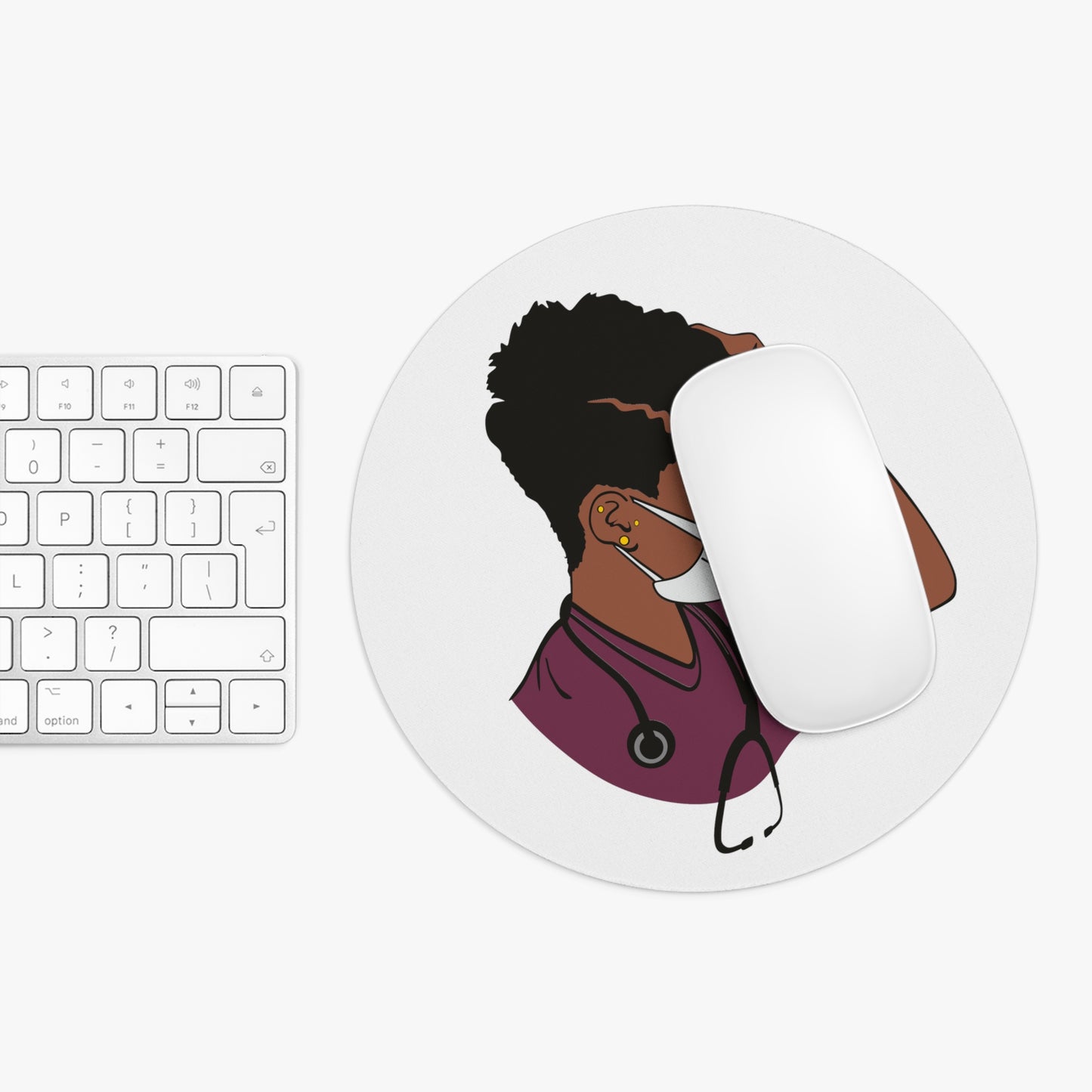 FEMALE DOCTOR- Mouse Pad