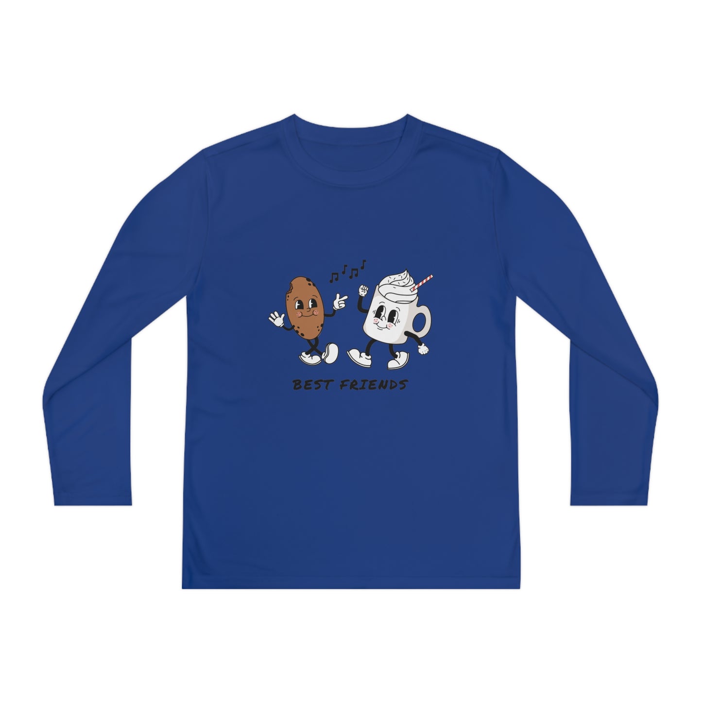 Milk and Cookies- Youth Long Sleeve Competitor Tee