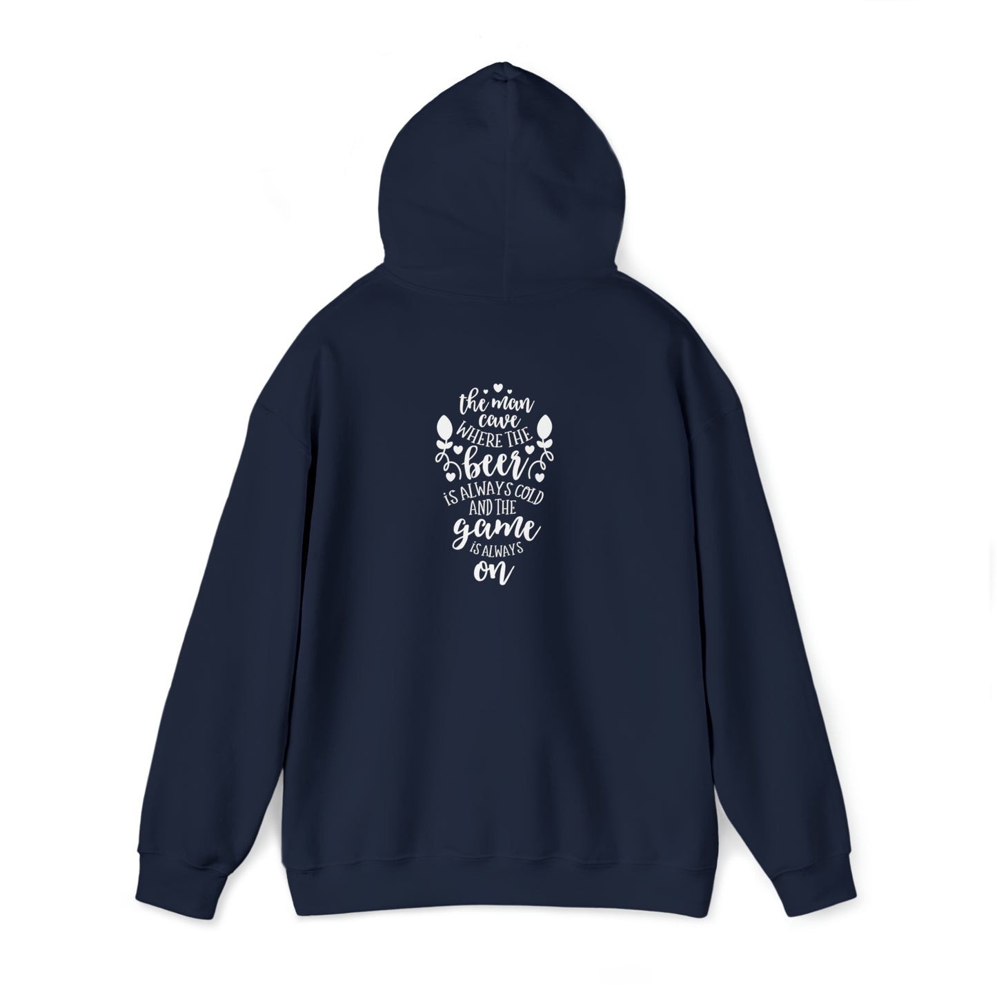 The man cave- Unisex Heavy Blend™ Hooded Sweatshirt