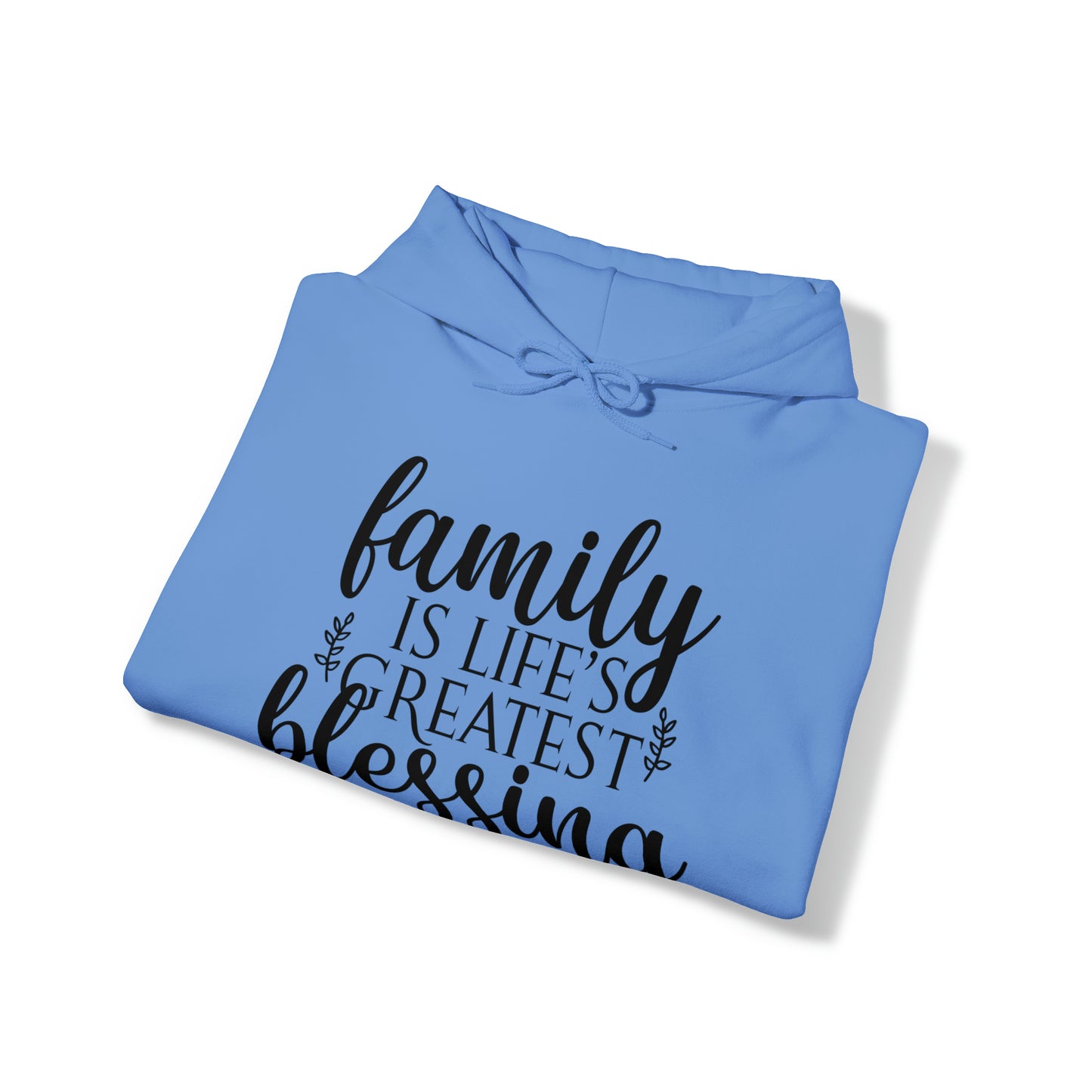 Family is the greatest blessing- Unisex Heavy Blend™ Hooded Sweatshirt