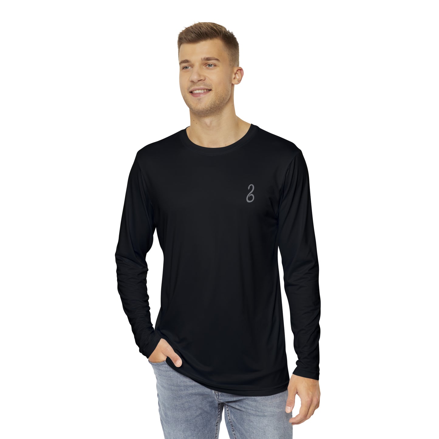 SNAKE-Men's Long Sleeve Shirt (AOP)