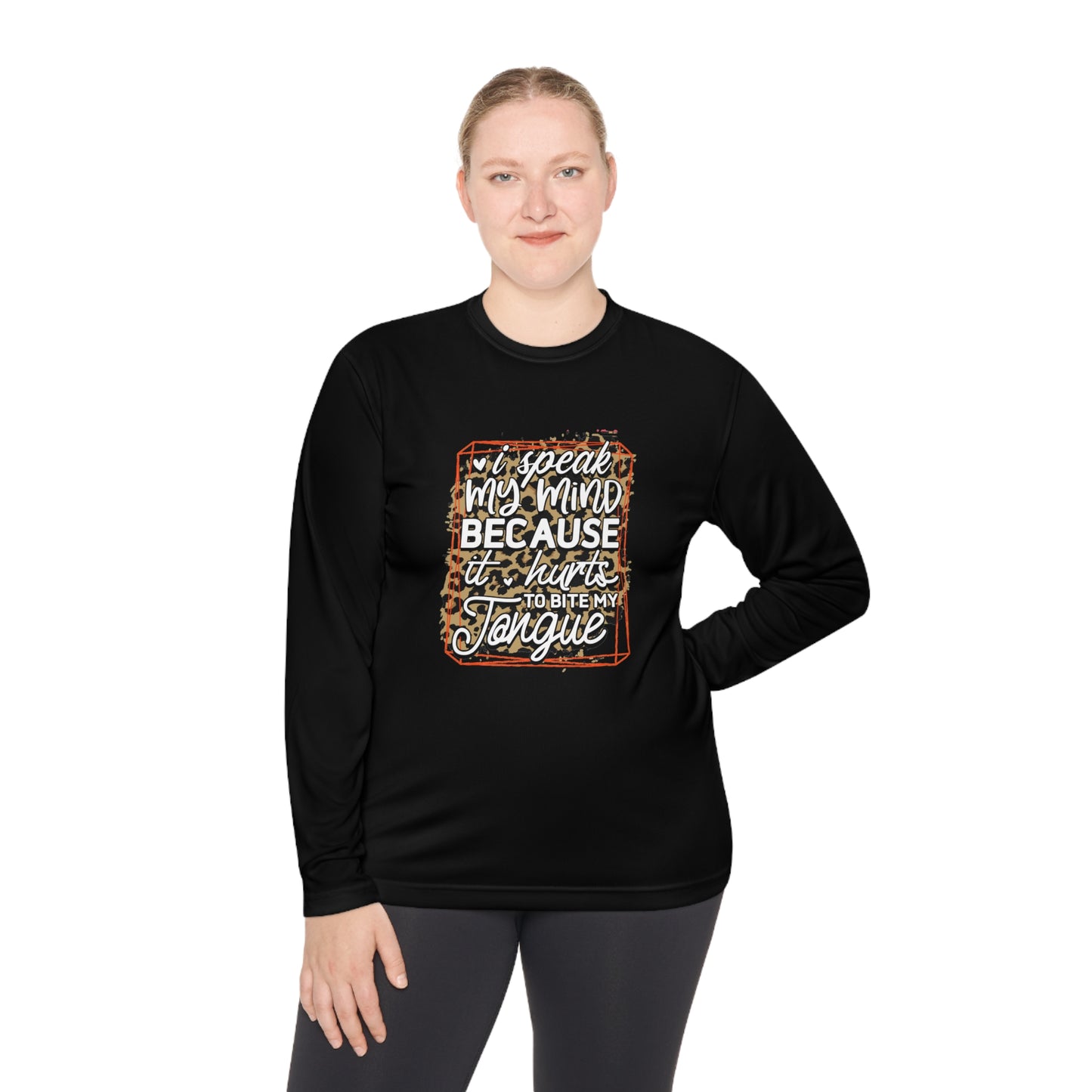 I speak my kind- Unisex Lightweight Long Sleeve Tee