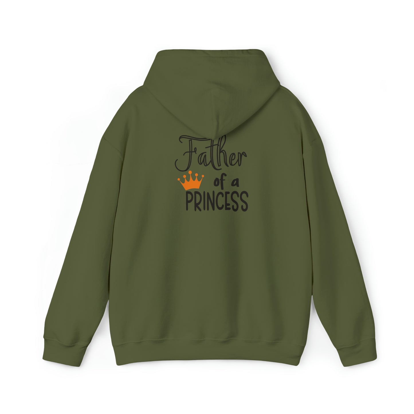 Father of a princess- Unisex Heavy Blend™ Hooded Sweatshirt